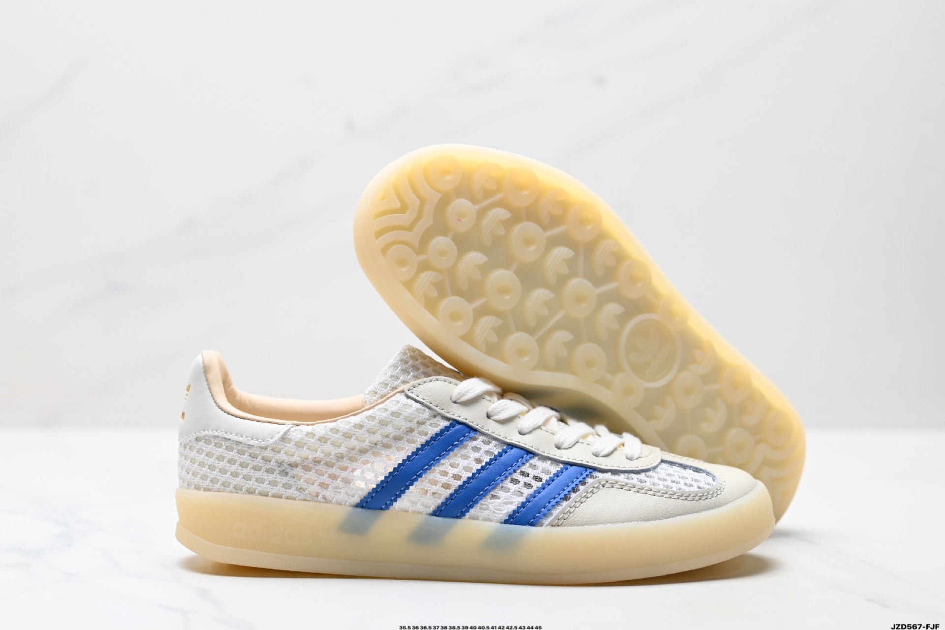 150 Adidas Originals Gazelle INdoor 三叶草休闲防滑耐磨低帮板鞋 JH5419