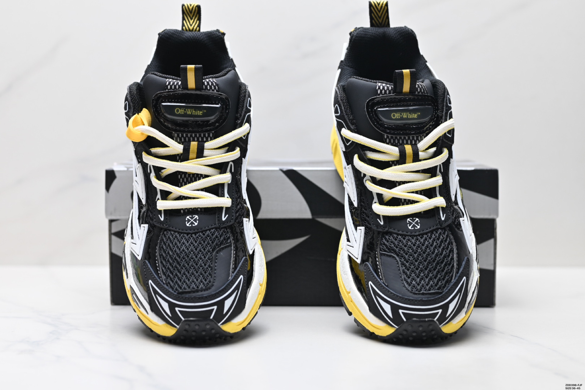 240 OFF-WHITE Ow Be Right Back 圆头系带 低帮 生活休闲鞋