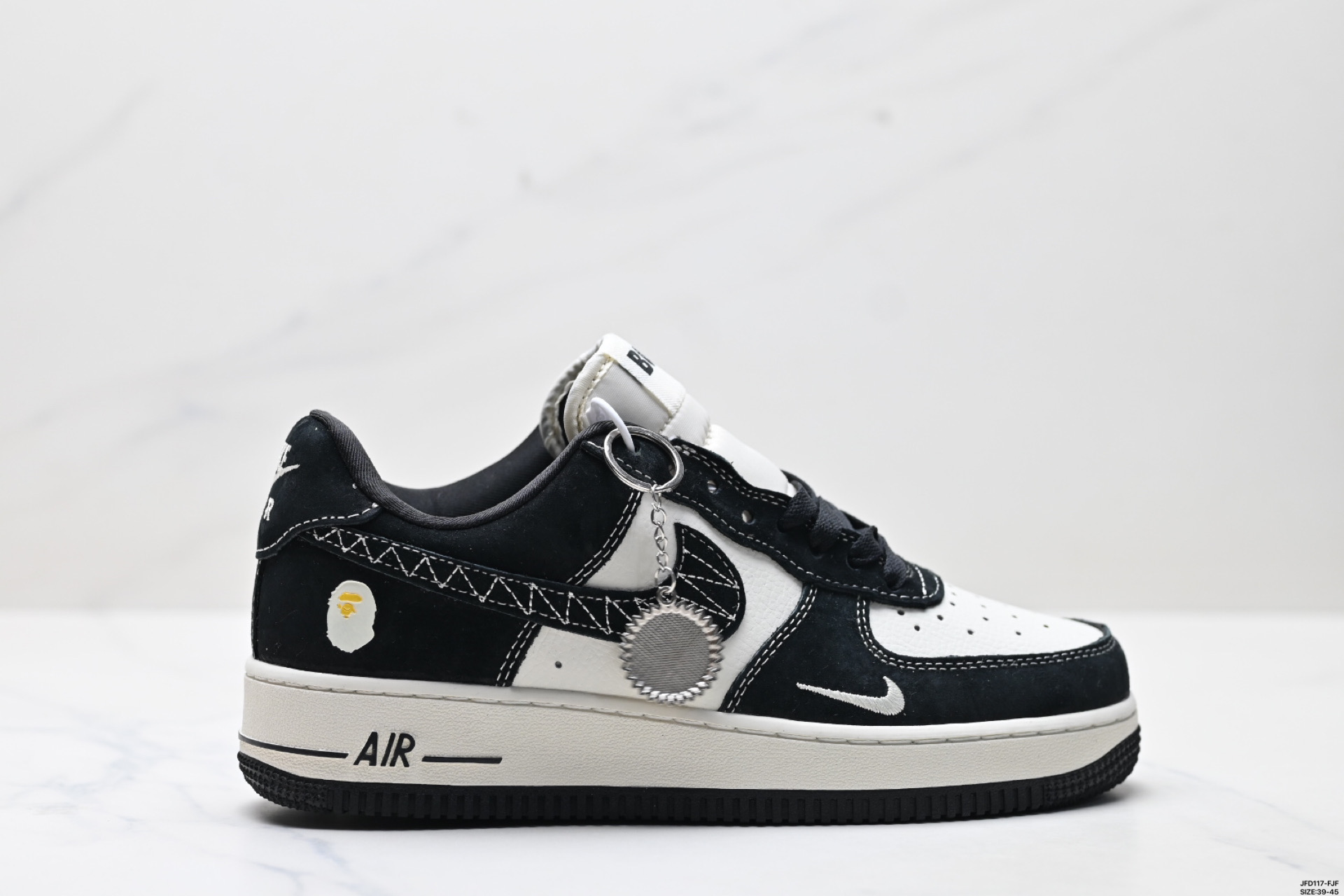 180 耐克Nike Air Force 1“07空军一号低帮百搭休闲运动板鞋 AJ7747-100