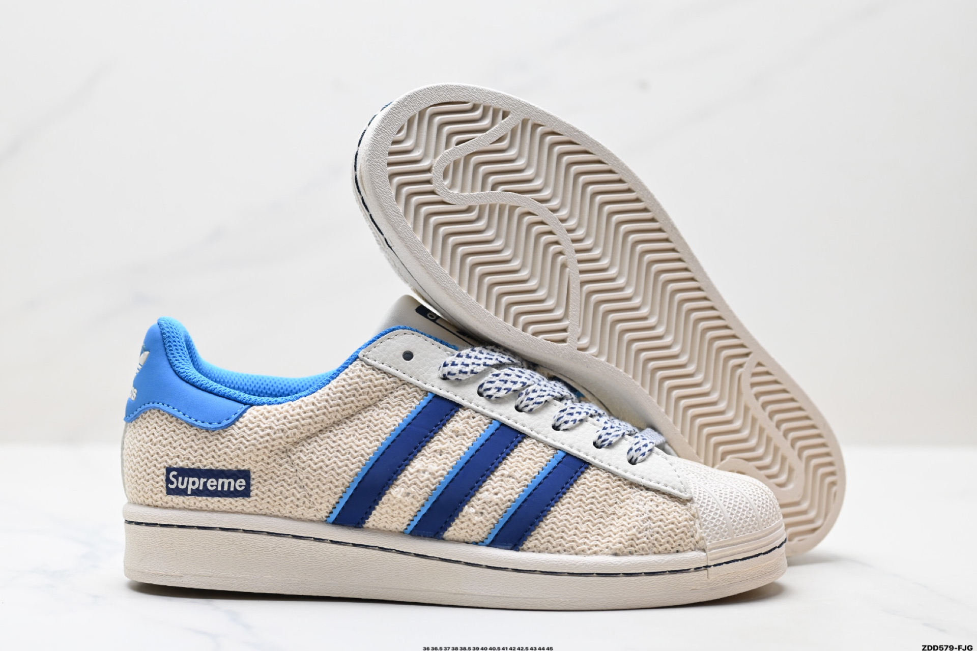 240 Adidas Originals Superstar 阿迪达斯 三叶草 贝壳头’DIY’系列低帮经典百搭休闲运动板鞋 HS3070