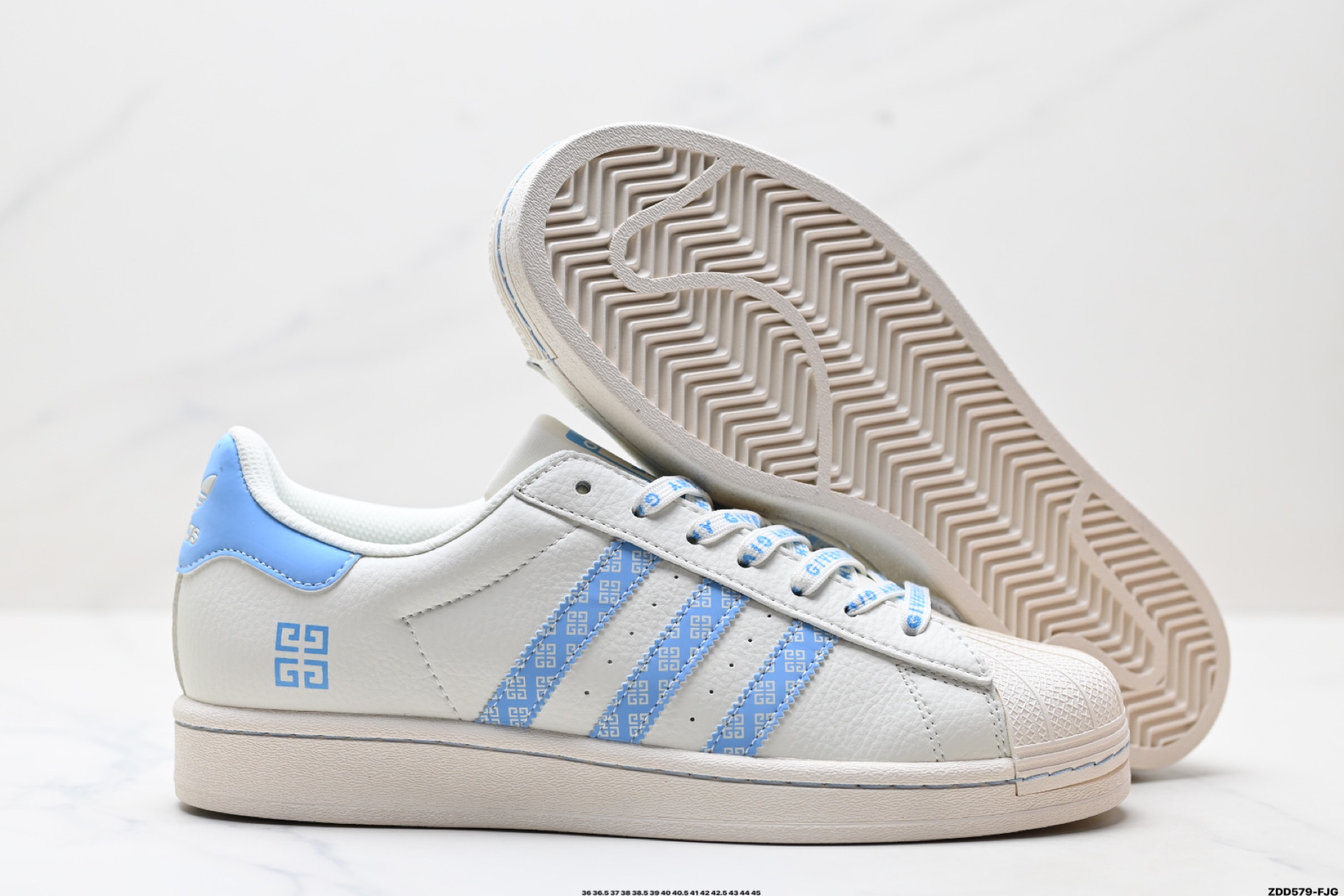 240 Adidas Originals Superstar 阿迪达斯 三叶草 贝壳头’DIY’系列低帮经典百搭休闲运动板鞋 HS3070
