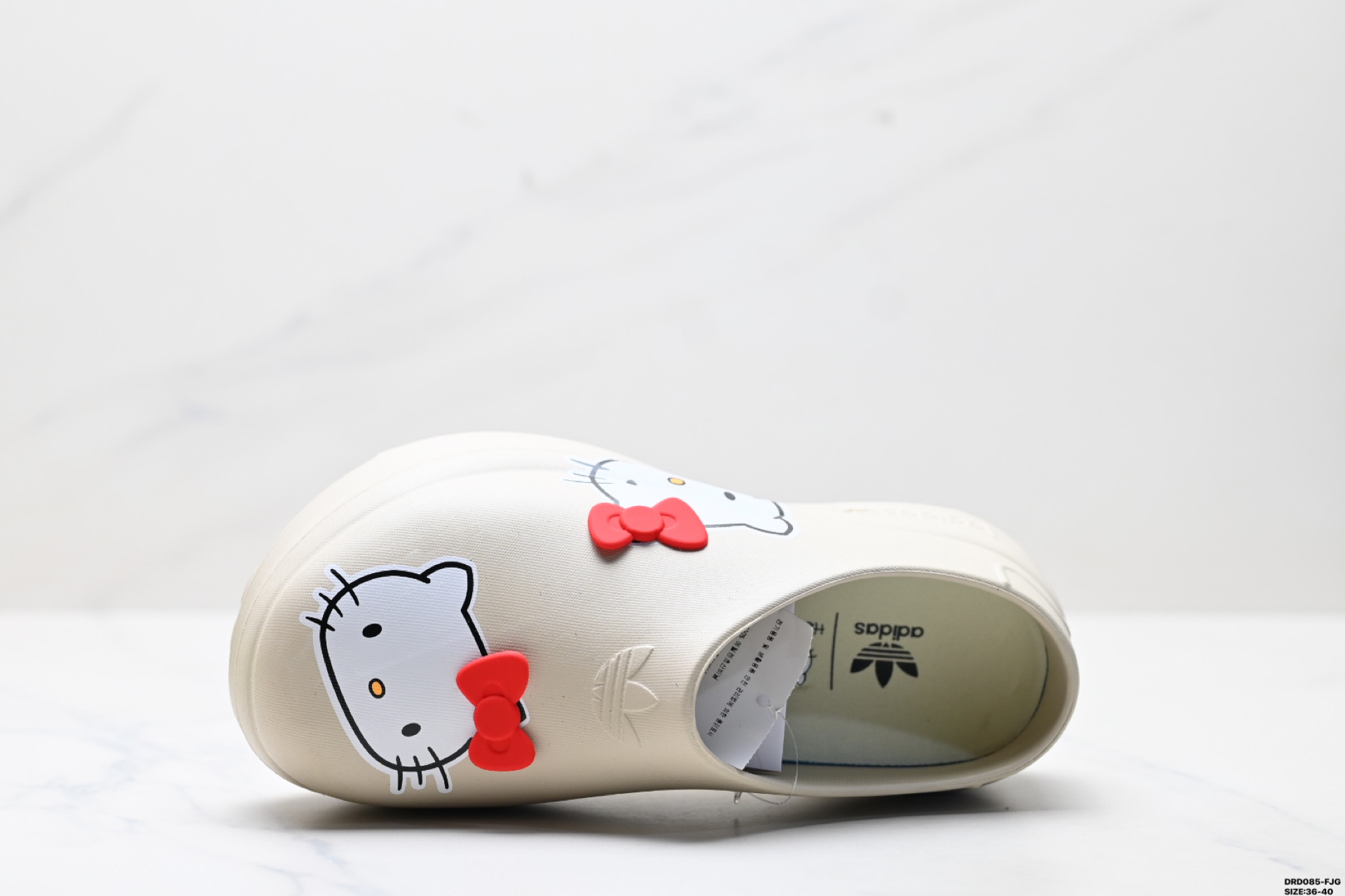 110 Adidas originals AdiFOM Stan Smith Mule W 厚底穆勒厨师鞋 Hello Kitty 凯蒂猫包头拖鞋 IE9127
