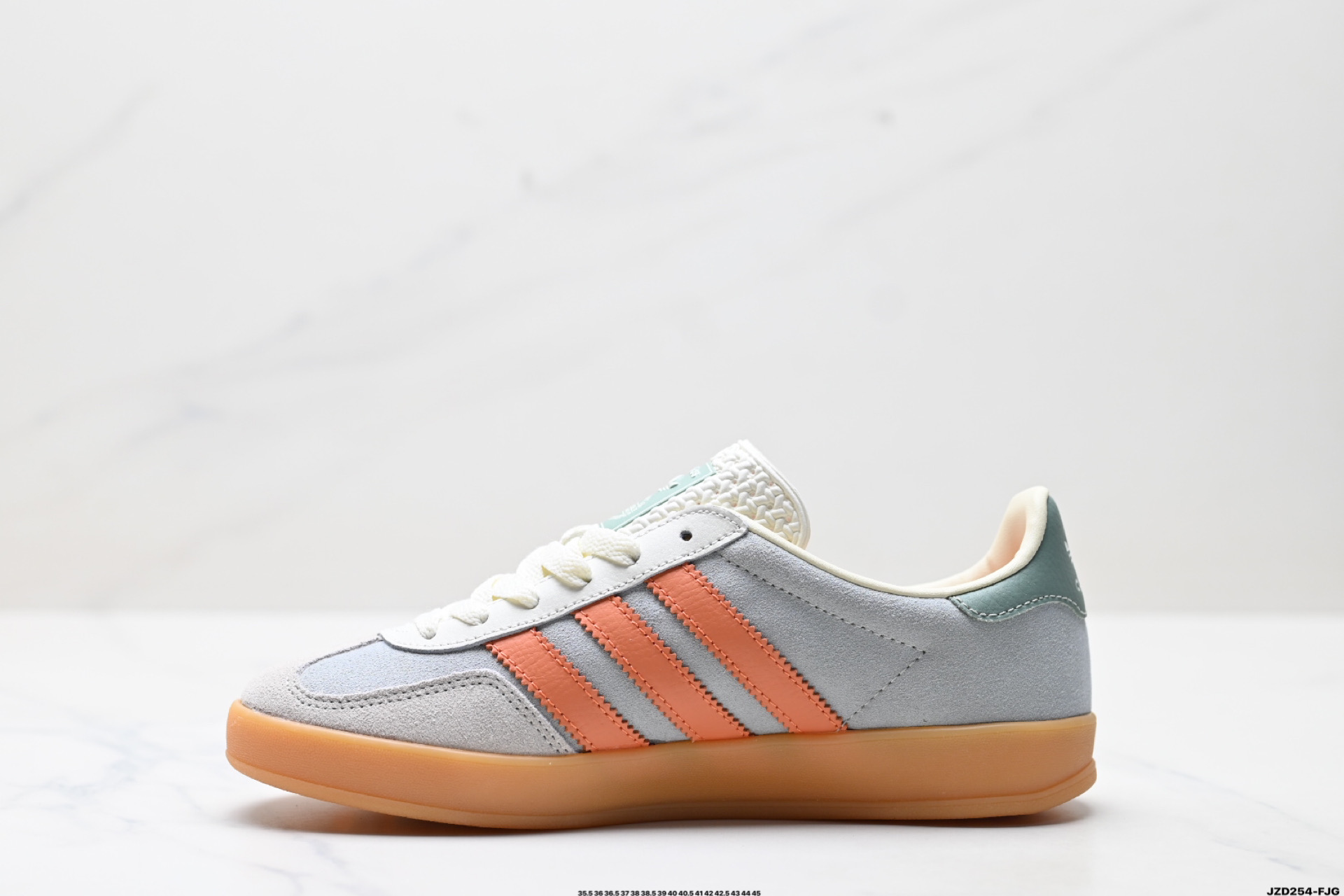 150 Adidas Originals Gazelle INdoor 三叶草休闲防滑耐磨低帮板鞋 JQ0011
