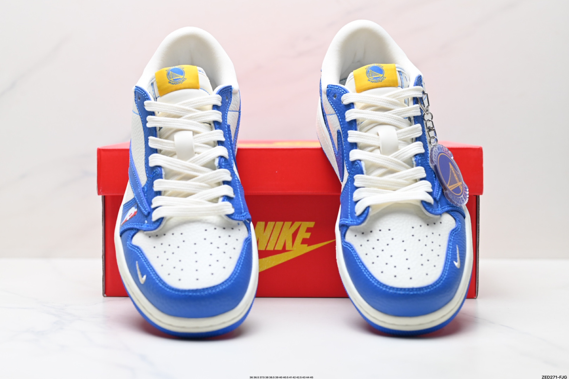 270 Nike Air Jordan 1 x Travis Scott AJ1倒勾 乔一倒钩 ‘DIY’定制 耐克 低帮文化篮球鞋 SC9207-025
