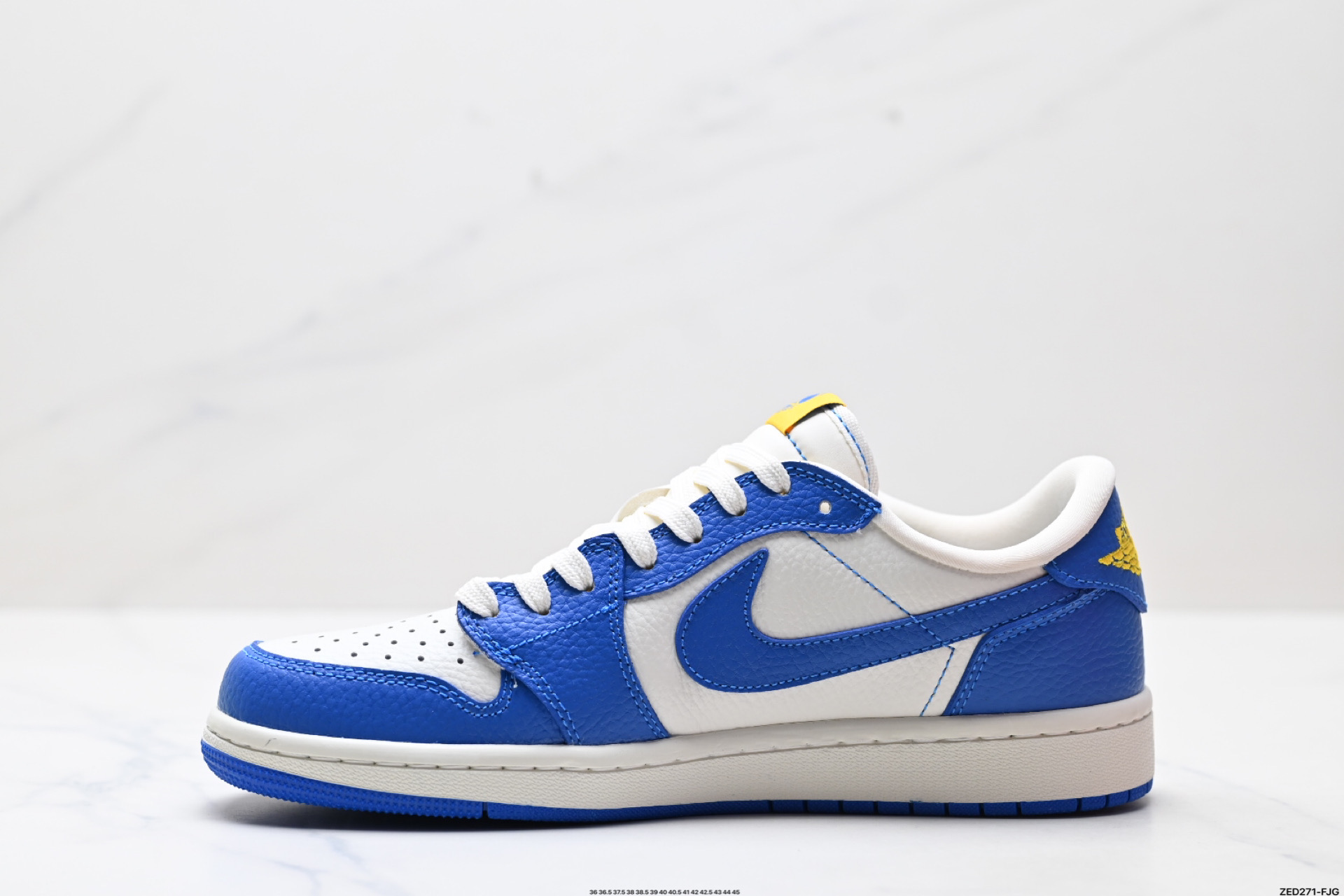 270 Nike Air Jordan 1 x Travis Scott AJ1倒勾 乔一倒钩 ‘DIY’定制 耐克 低帮文化篮球鞋 SC9207-025