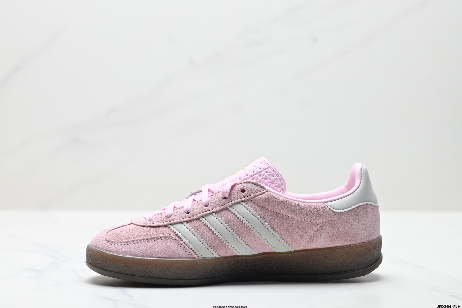 180 adidas Originals Gazelle Indoor 三叶草休闲防滑耐磨低帮板鞋 JI2716