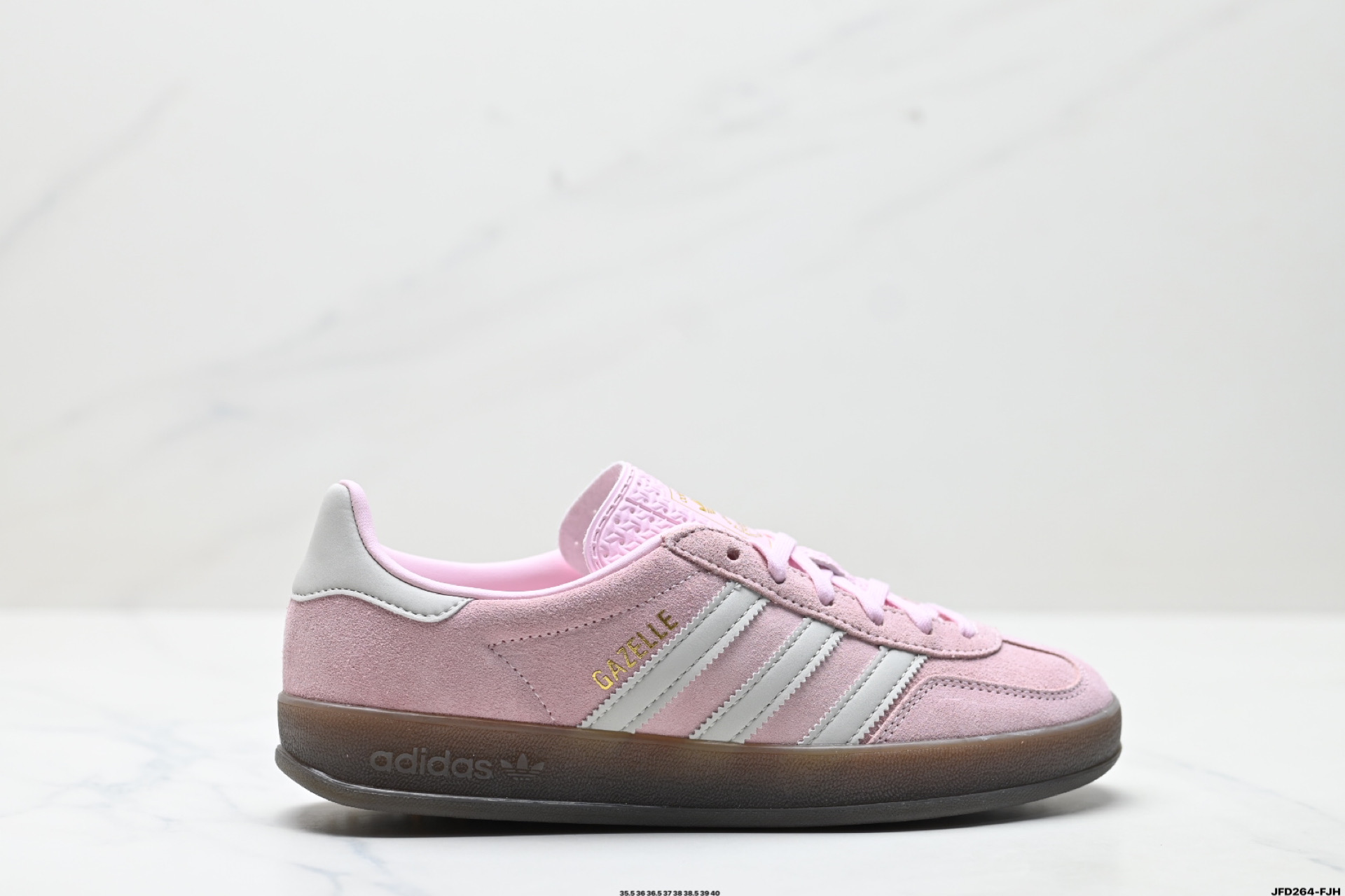 180 adidas Originals Gazelle Indoor 三叶草休闲防滑耐磨低帮板鞋 JI2716