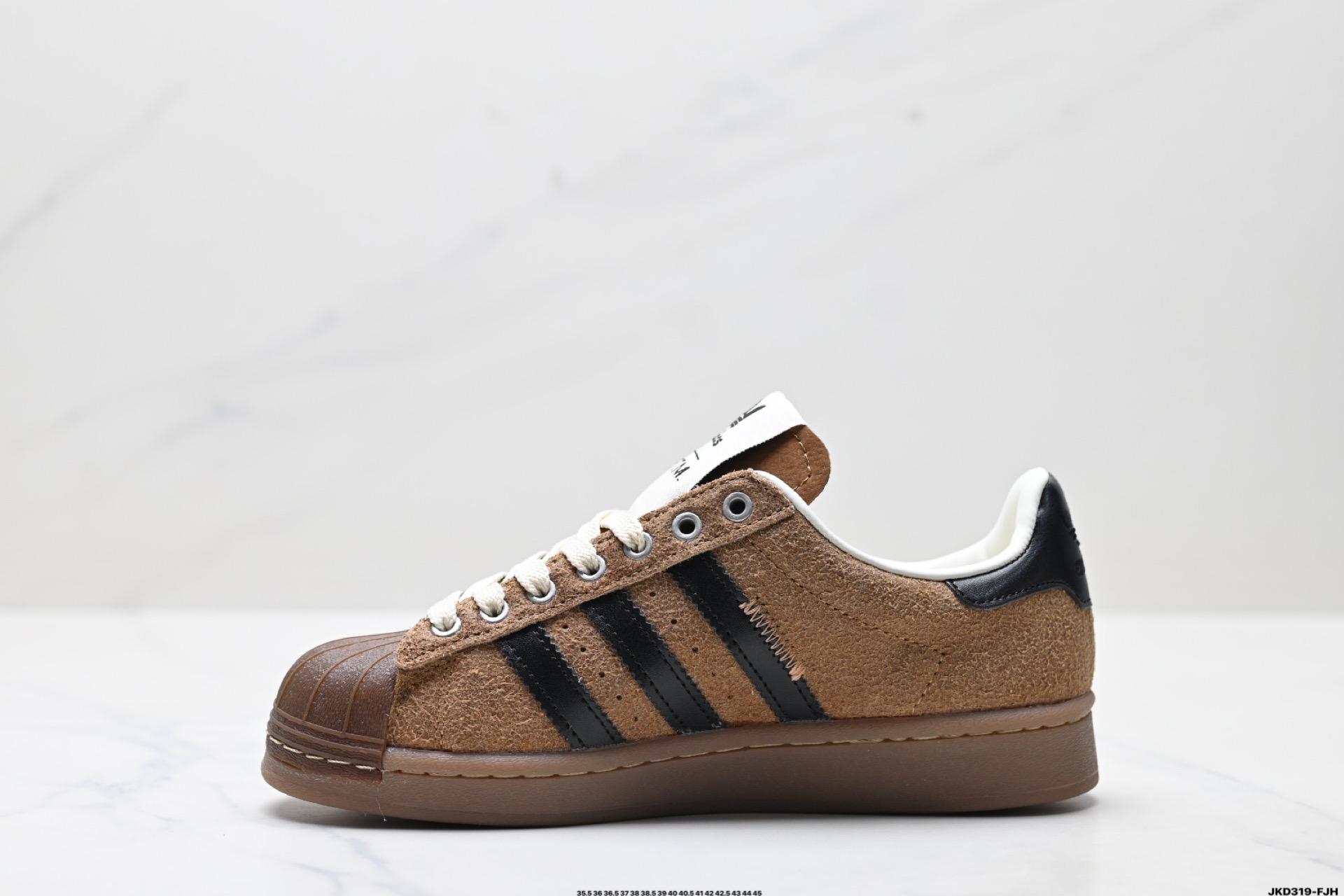 170 SFTM x Adidas Originals Superstar贝壳头系列 阿迪达斯 三叶草低帮经典百搭休闲运动板鞋 JR8043