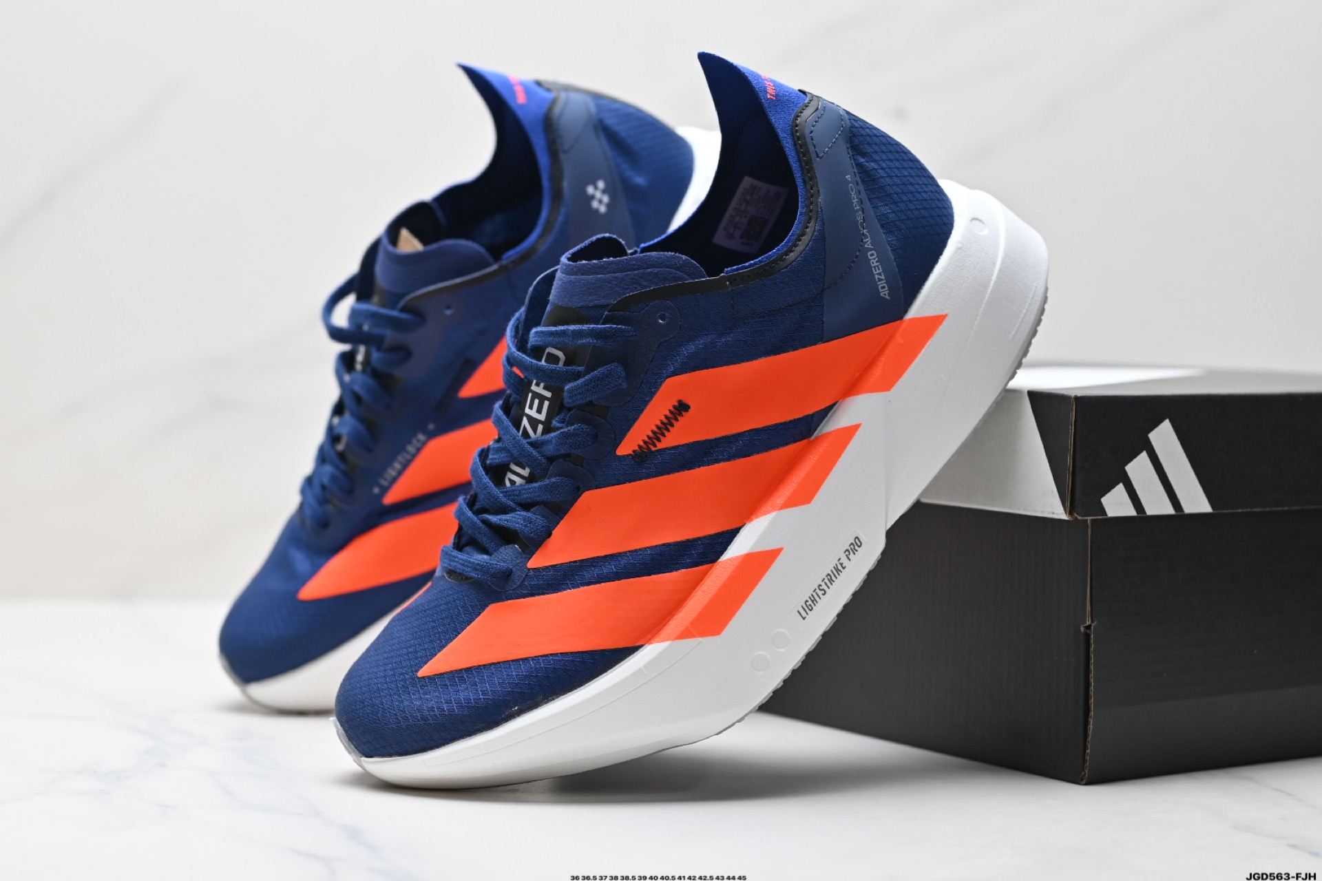 190 Adidas Adizero Adios Pro 4M 马拉松飞线贾卡轻质透气休闲运动跑步鞋 JR6370