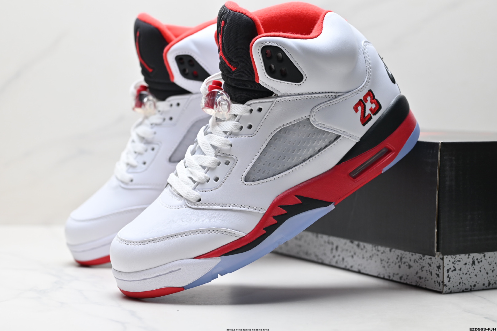 380 纯原Nike Air Jordan 5 Retro High迈克尔 乔丹 AJ5 高帮 减震防滑篮球鞋 HQ7978-101