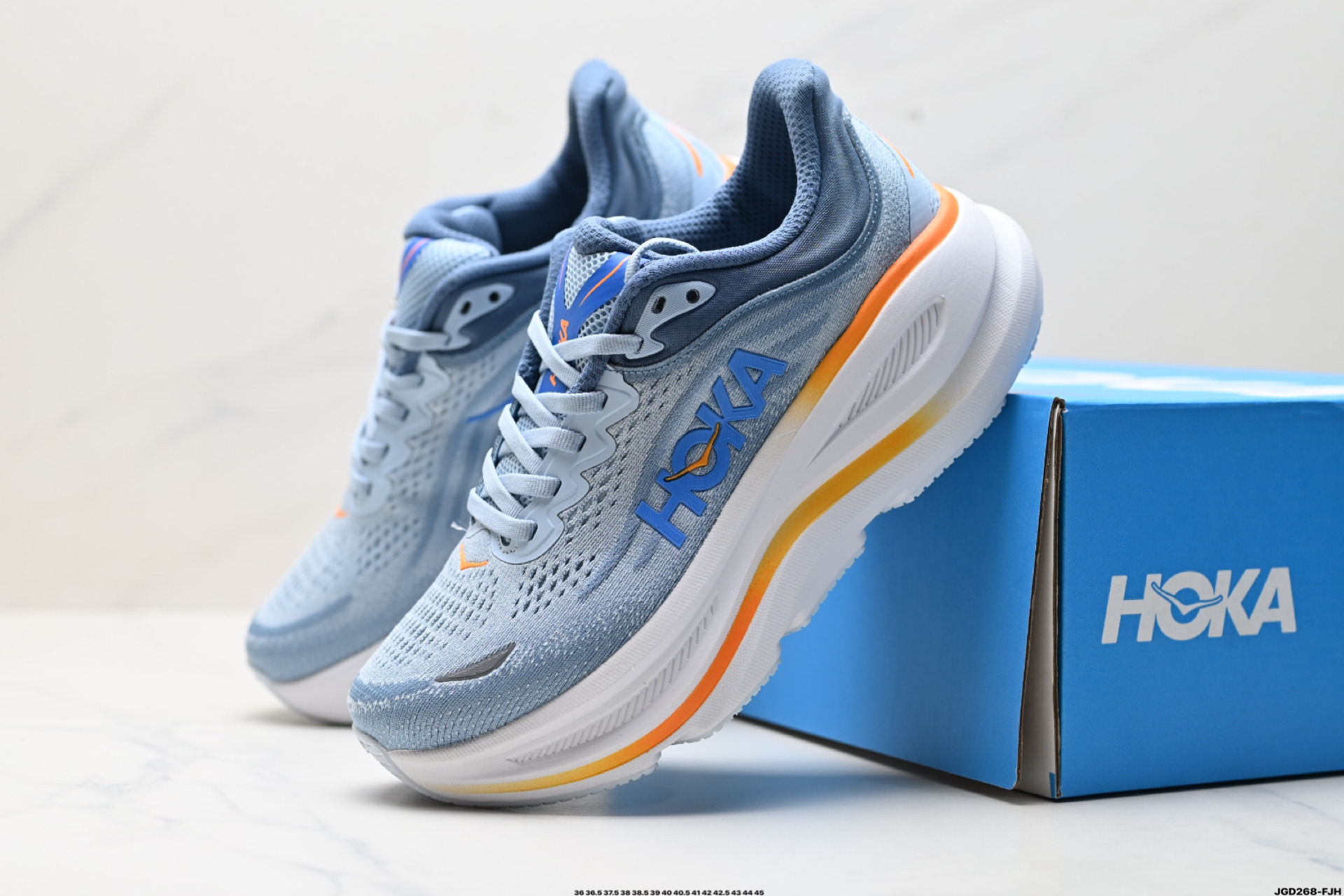 190 HOKA ONE ONE Bondi 9 复古舒适防滑耐磨 低帮 山地户外跑步鞋 1162012