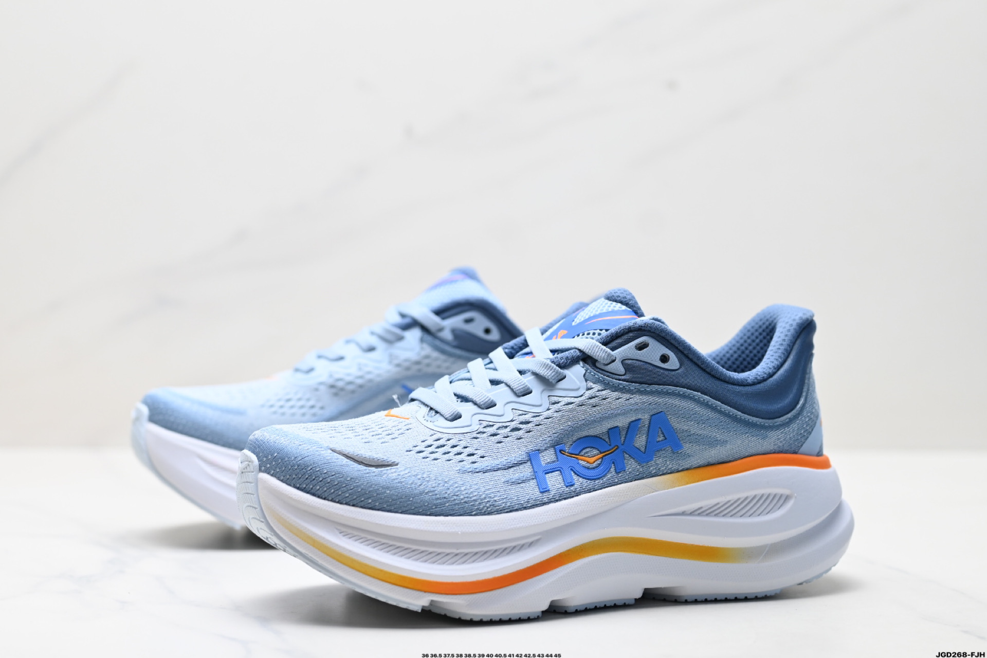 190 HOKA ONE ONE Bondi 9 复古舒适防滑耐磨 低帮 山地户外跑步鞋 1162012