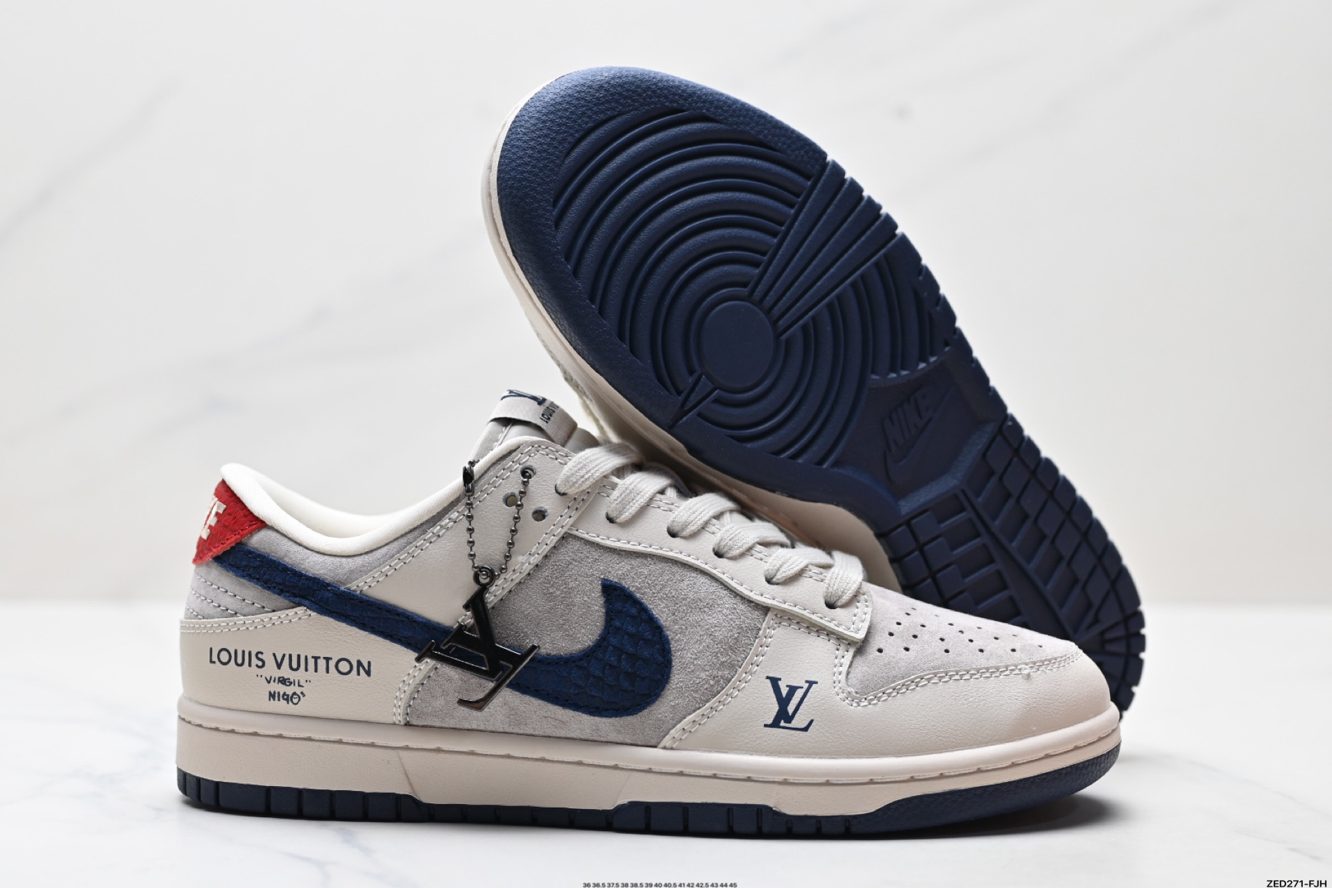 270 Nike Dunk Low Retro ‘DIY高端定制’耐克 低帮休闲运动板鞋 XX3168-122
