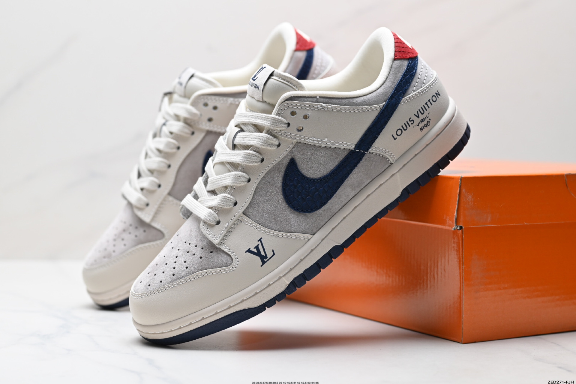 270 Nike Dunk Low Retro ‘DIY高端定制’耐克 低帮休闲运动板鞋 XX3168-122