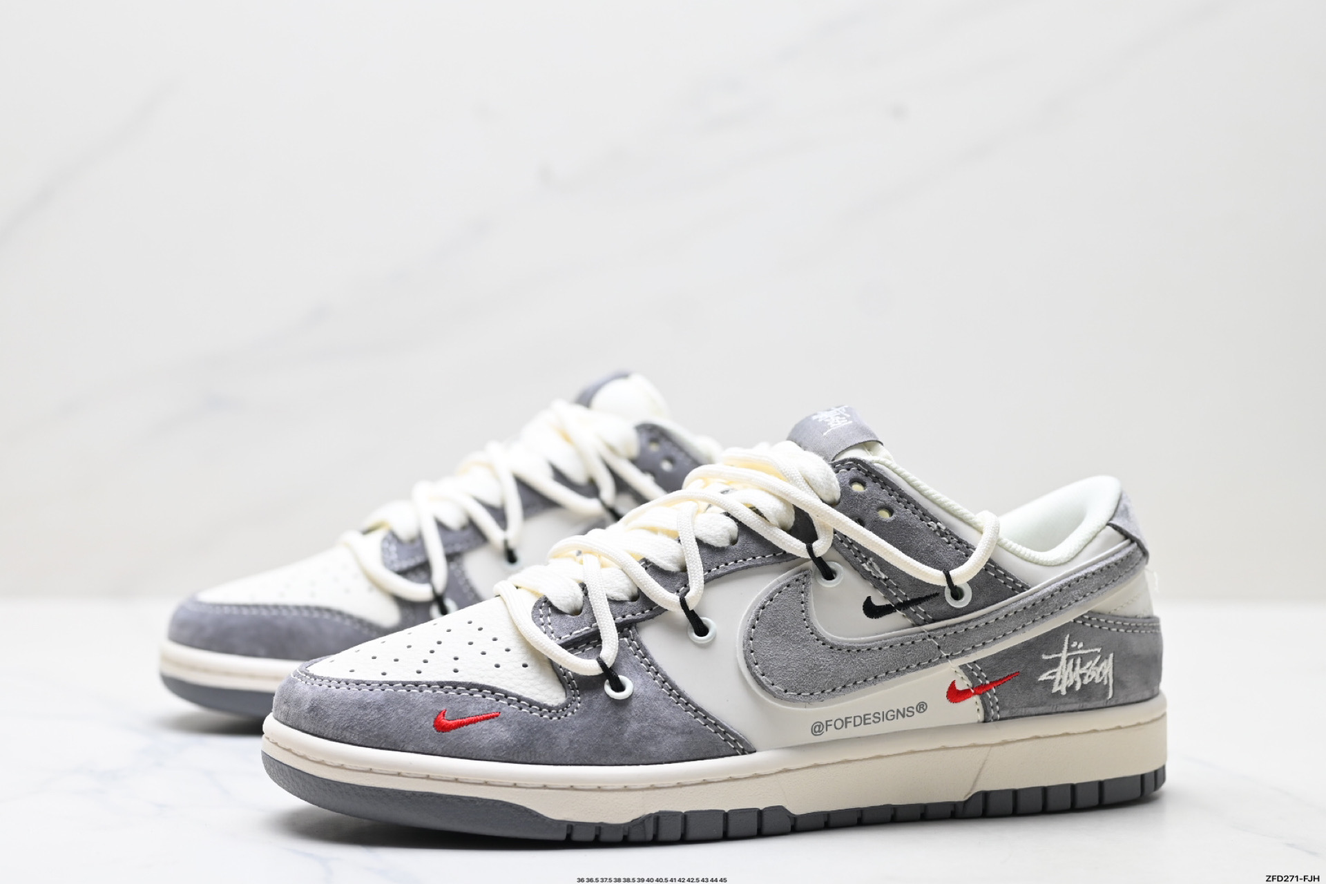 290 Nike Dunk Low Retro ‘DIY高端定制’耐克 低帮休闲运动板鞋 YX5066-328