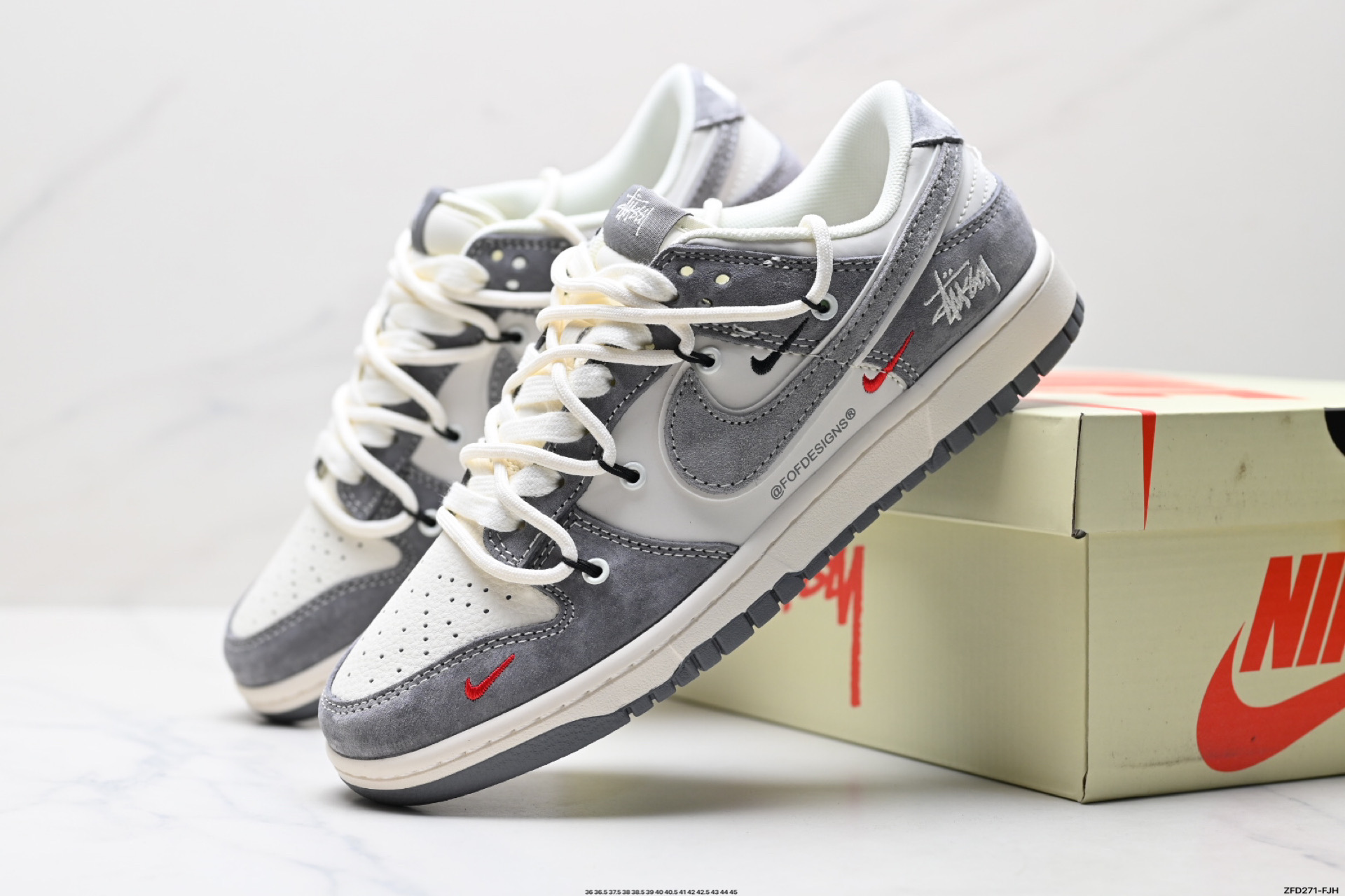 290 Nike Dunk Low Retro ‘DIY高端定制’耐克 低帮休闲运动板鞋 YX5066-328