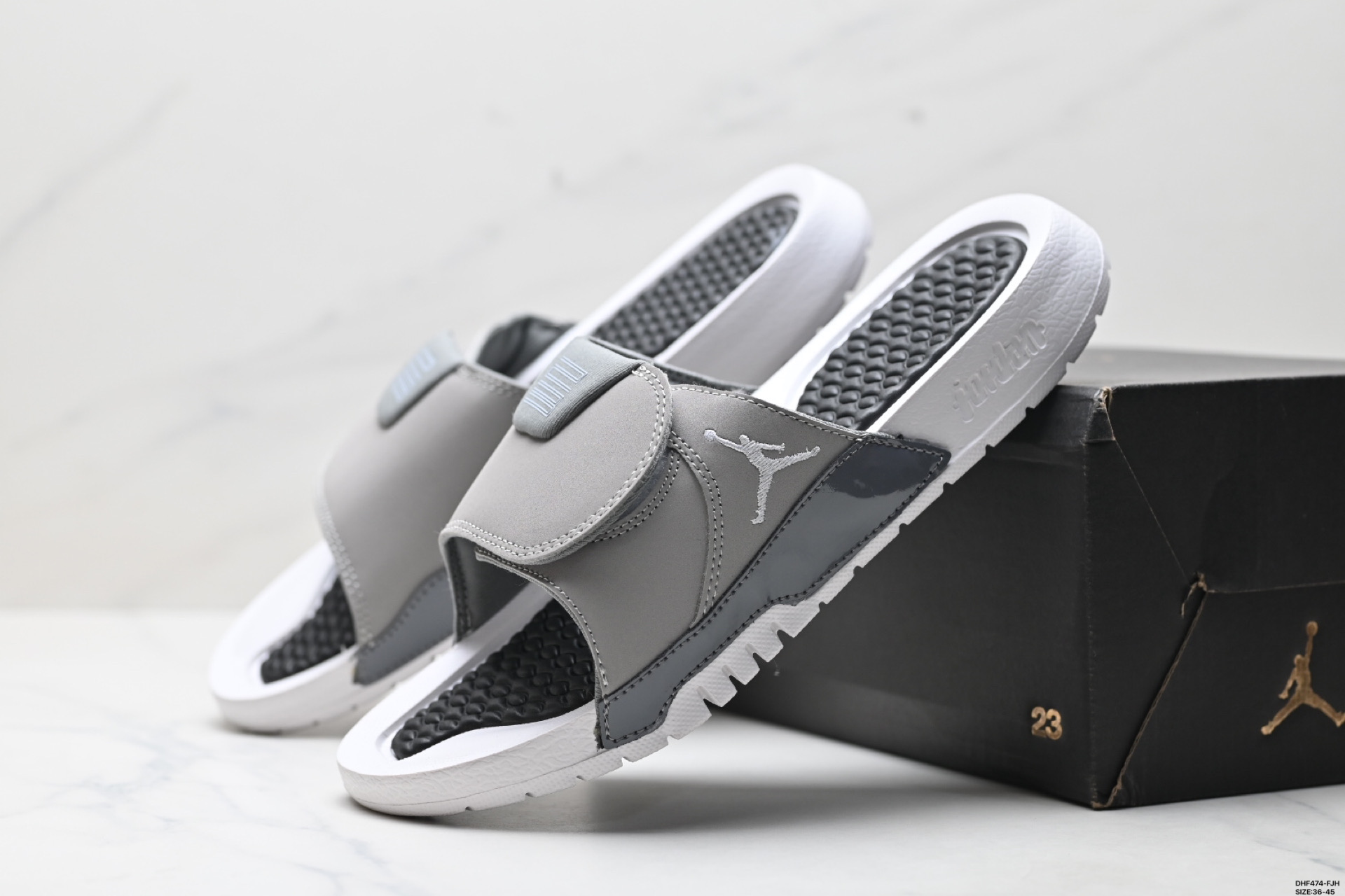 95 NIKE AIR JORDAN HYDRO XI RETRO BG 耐克 魔术贴运动拖鞋 DN4238-701