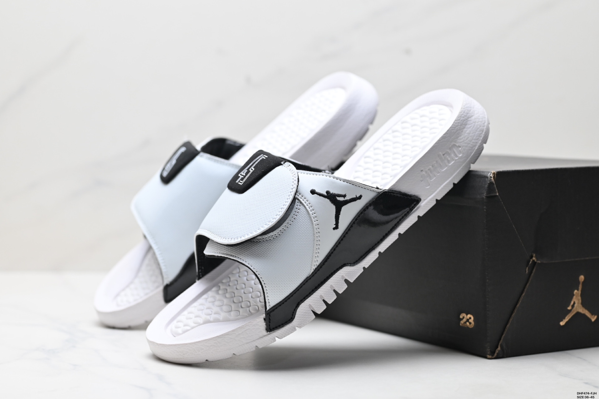 95 NIKE AIR JORDAN HYDRO XI RETRO BG 耐克 魔术贴运动拖鞋 DN4238-701