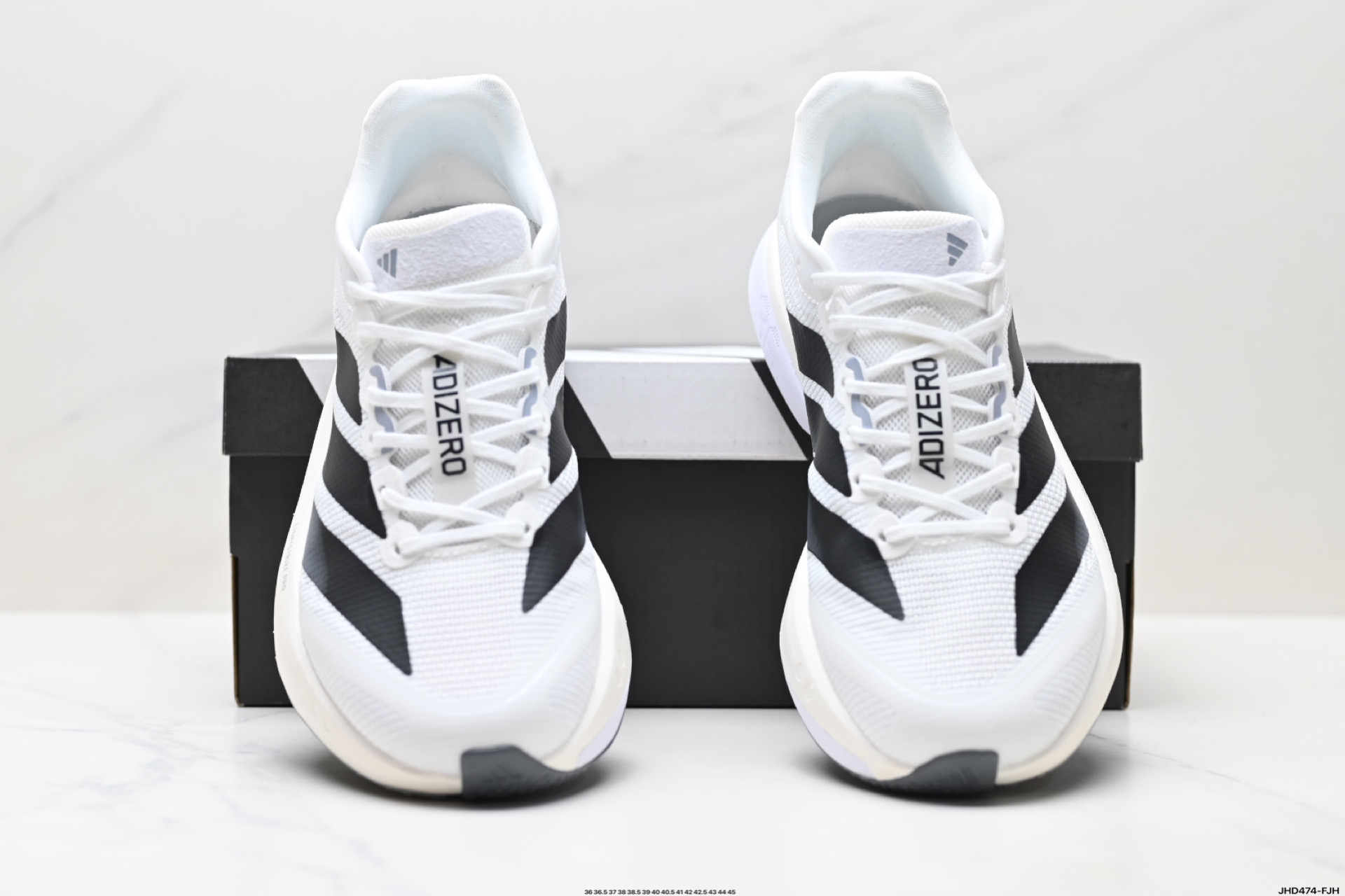 阿迪达斯adidas adizero BOSTON 13 透气网眼竞速跑鞋Boost 缓震底 后跟加厚 呵护脚后跟 JS4939