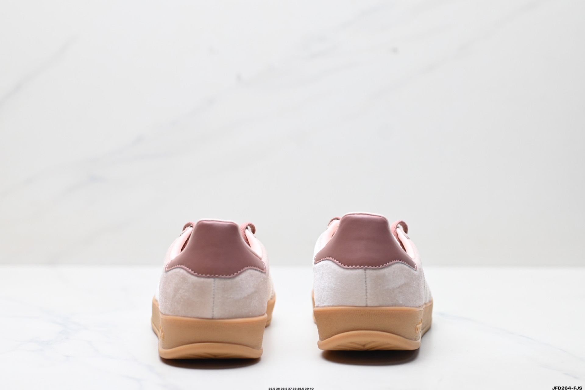 180 adidas Originals Gazelle Indoor 三叶草休闲防滑耐磨低帮板鞋 JR0232