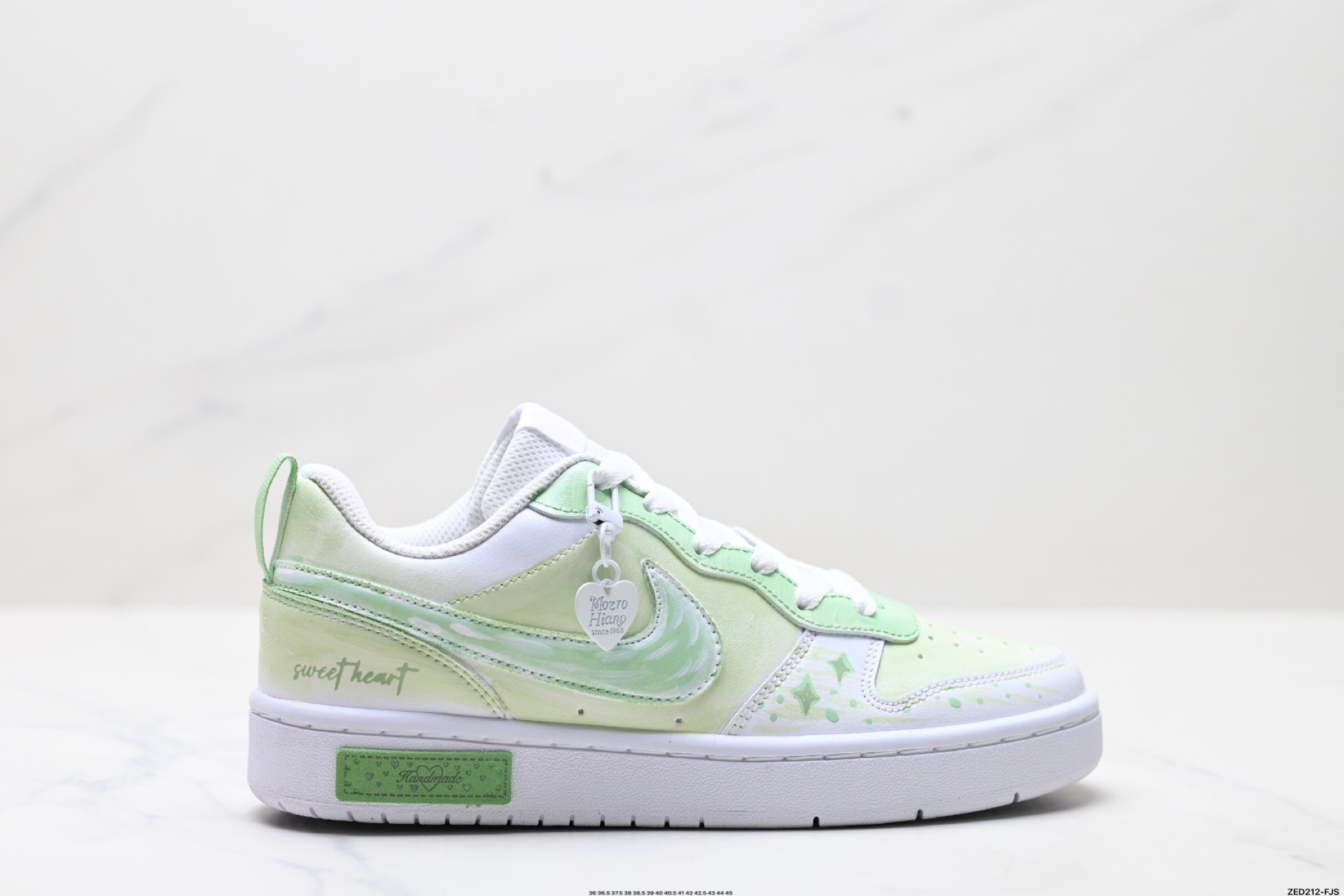 270 NIKE COURT VISION LO ‘DIY’定制 低帮百搭 透气休闲运动板鞋 BQ5448-211