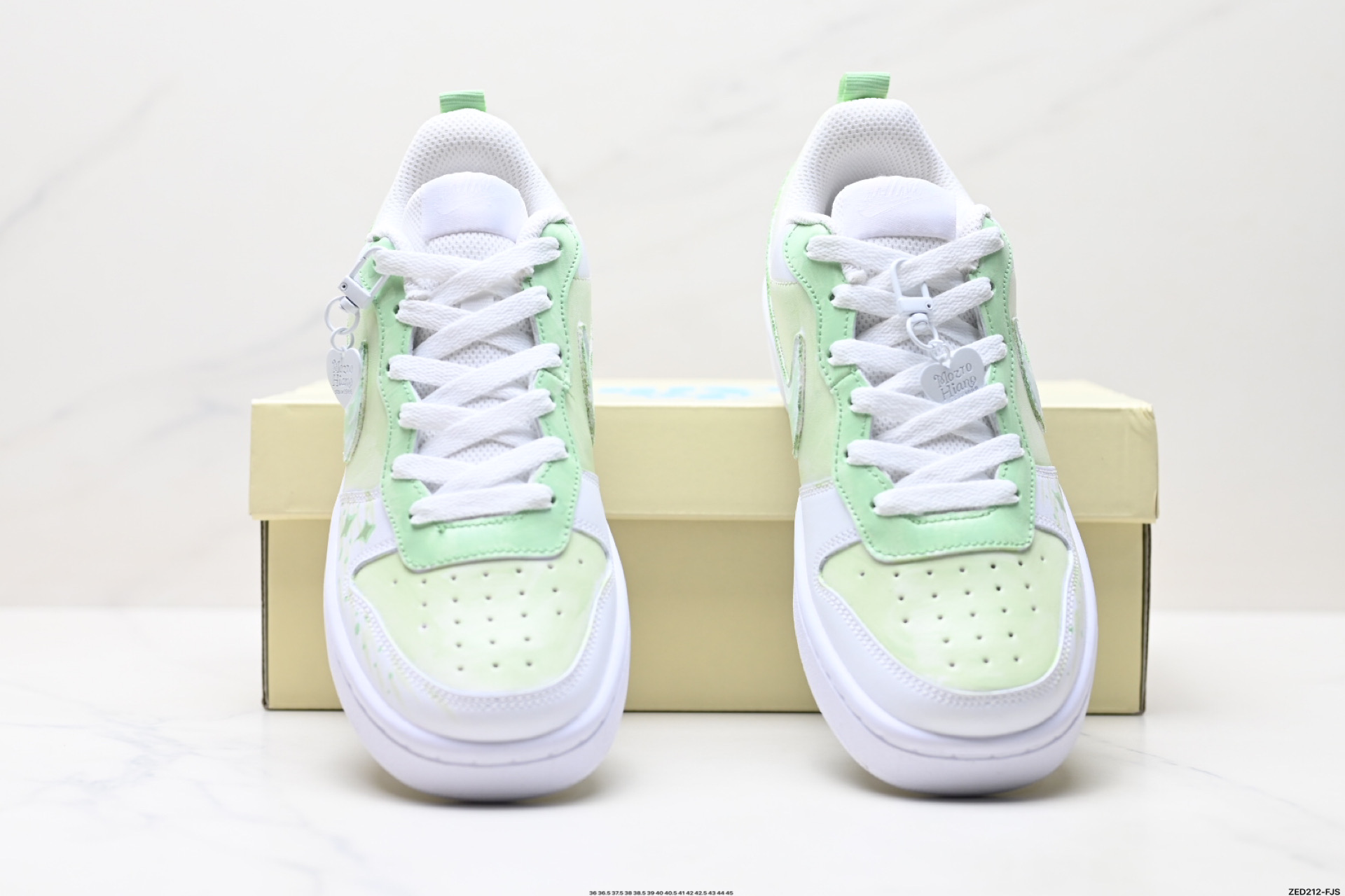 270 NIKE COURT VISION LO ‘DIY’定制 低帮百搭 透气休闲运动板鞋 BQ5448-211