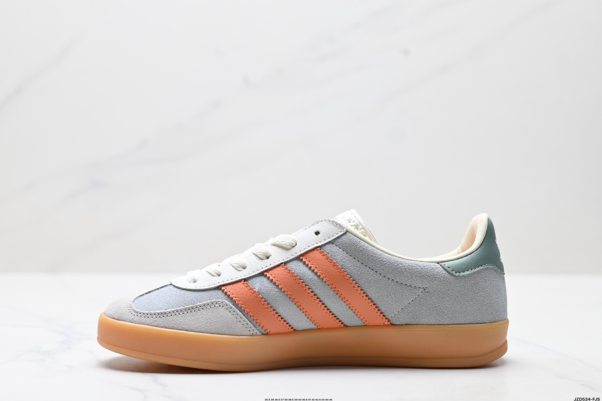 150 Adidas Originals Gazelle INdoor 三叶草休闲防滑耐磨低帮板鞋 JQ0011