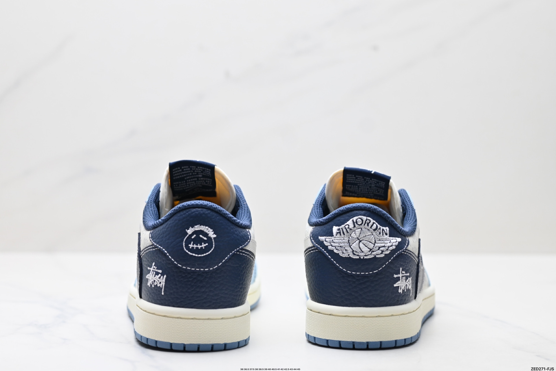 Nike Air Jordan 1 x Travis Scott AJ1倒勾 乔一倒钩 ‘DIY’定制 耐克 低帮文化篮球鞋 XZ5749-010