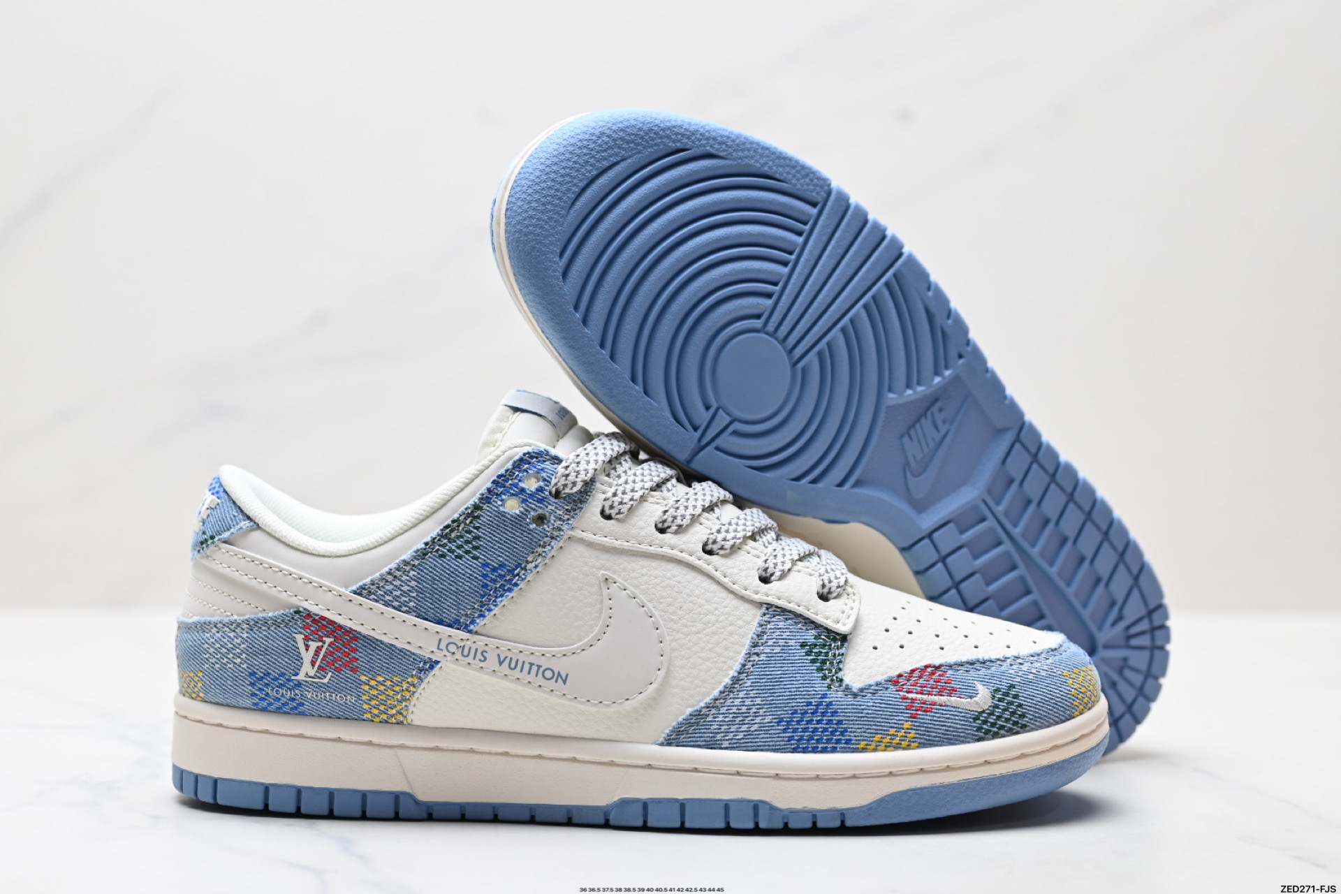 270 Nike Dunk Low Retro ‘DIY高端定制’耐克 低帮休闲运动板鞋 FC1688-231