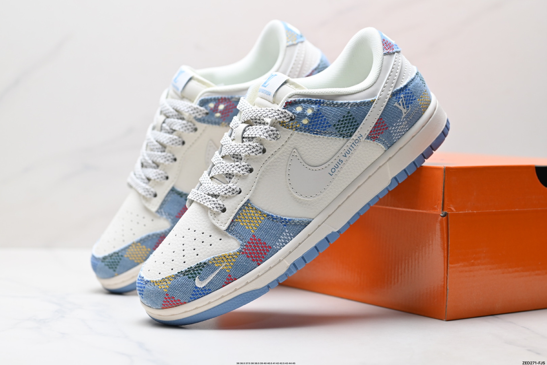 270 Nike Dunk Low Retro ‘DIY高端定制’耐克 低帮休闲运动板鞋 FC1688-231