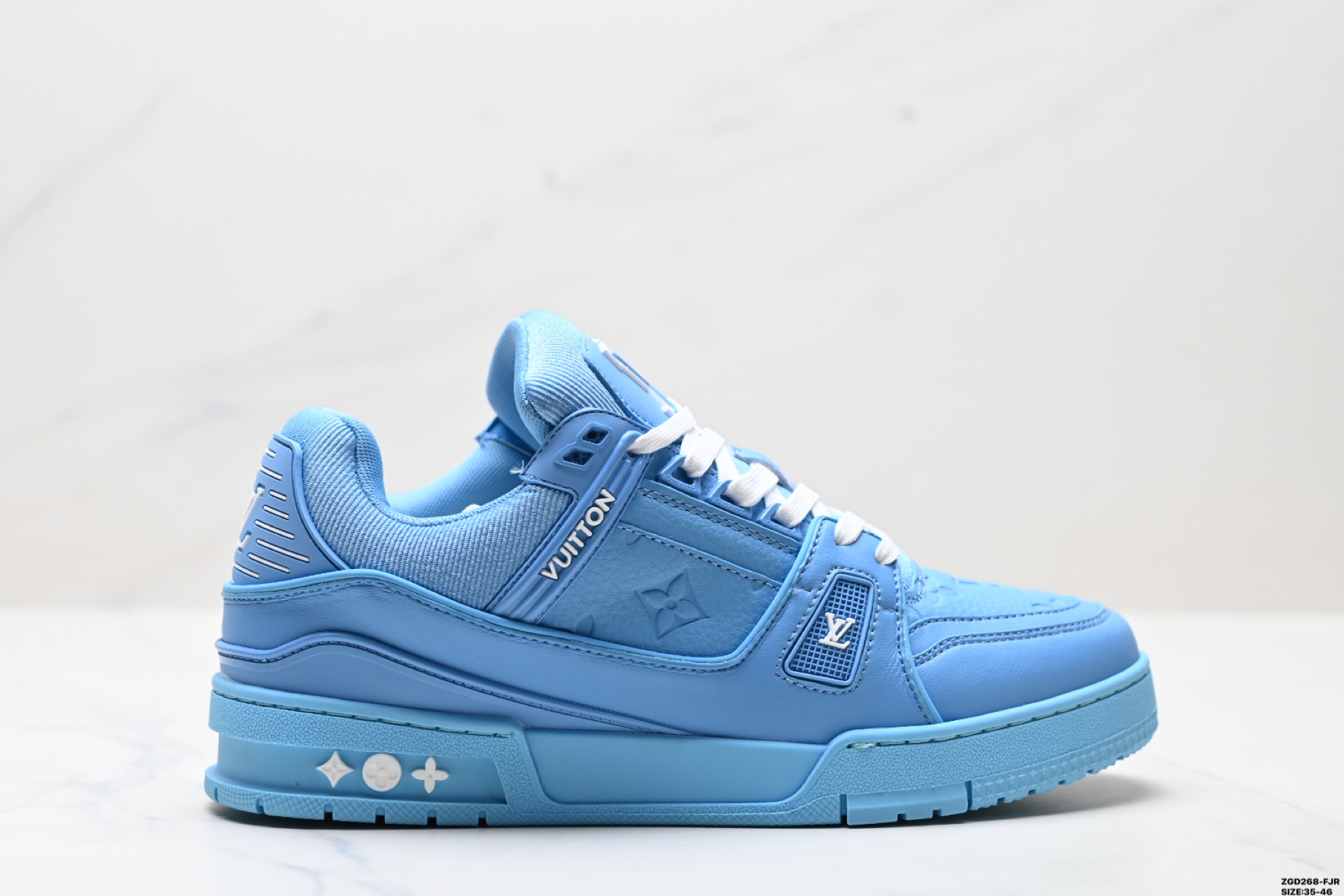 300 Louis vuitton Trainer Sneaker Low 路易威登 休闲运动文化百搭板鞋