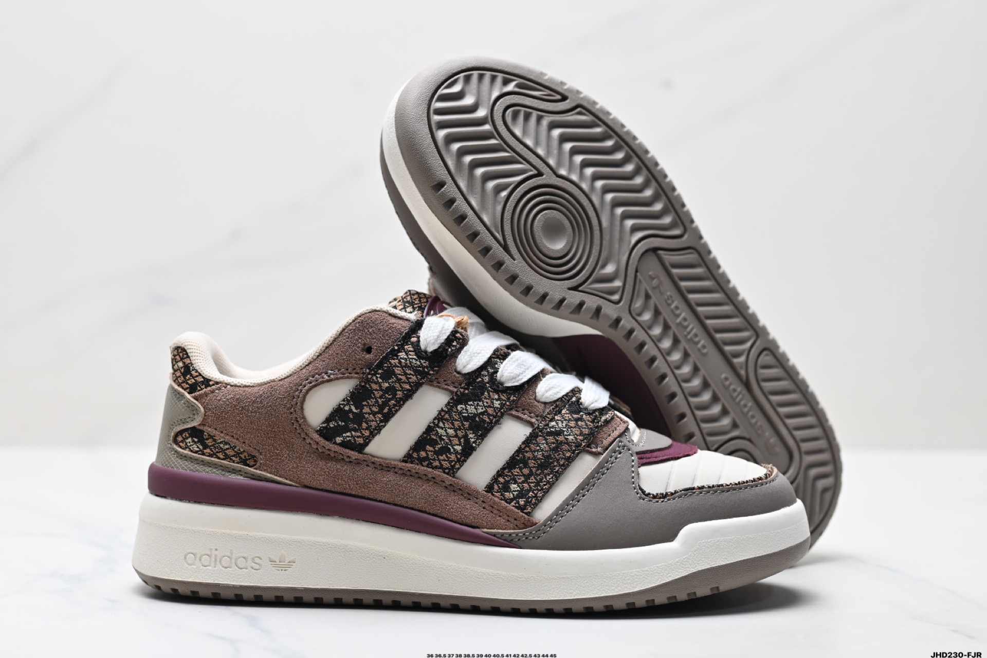 Adidas Originals Forum 2000 舒适百搭 耐磨轻便 低帮 板鞋 JS3157