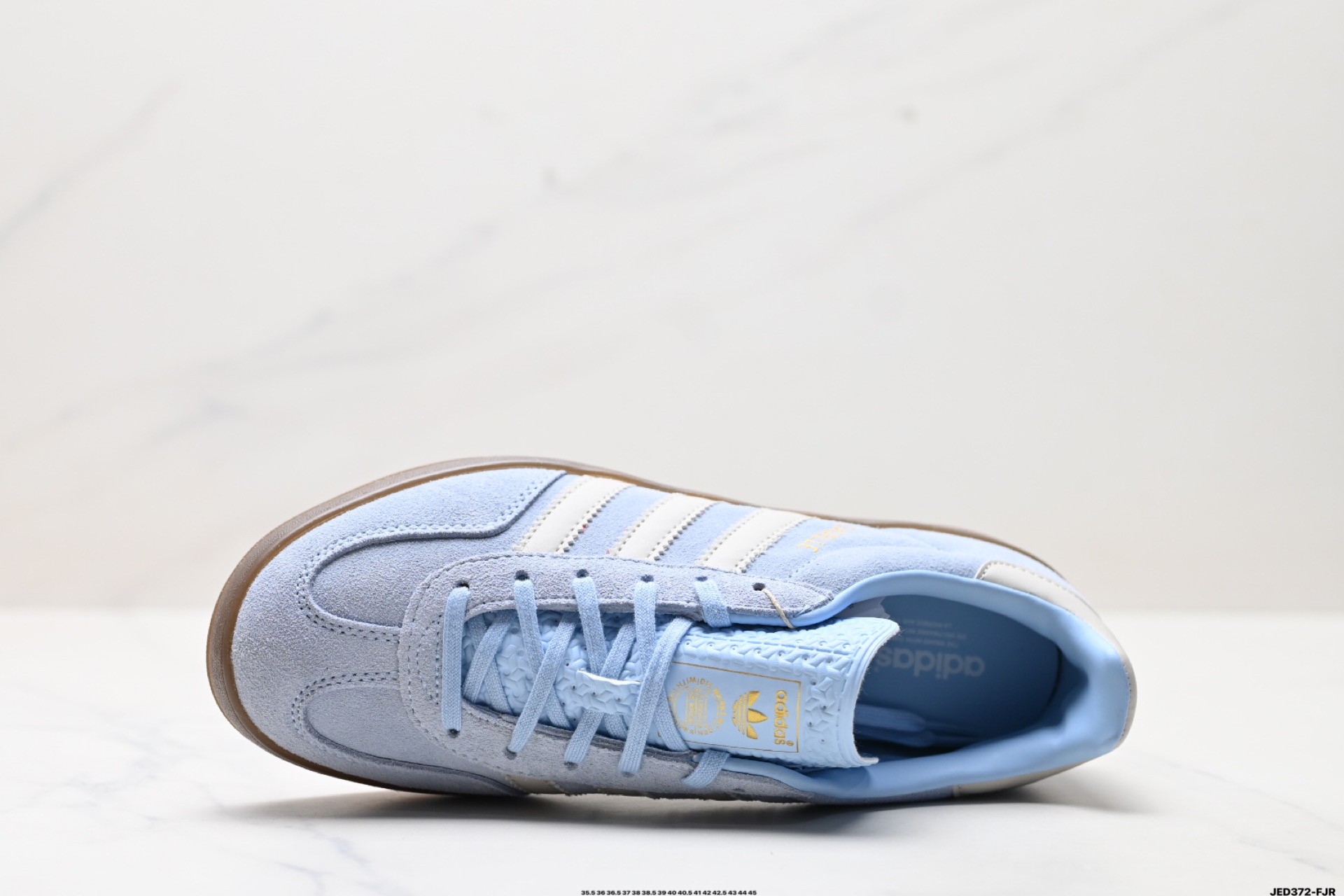 160 Adidas Originals Gazelle Indoor 三叶草休闲防滑耐磨低帮板鞋 JI2717