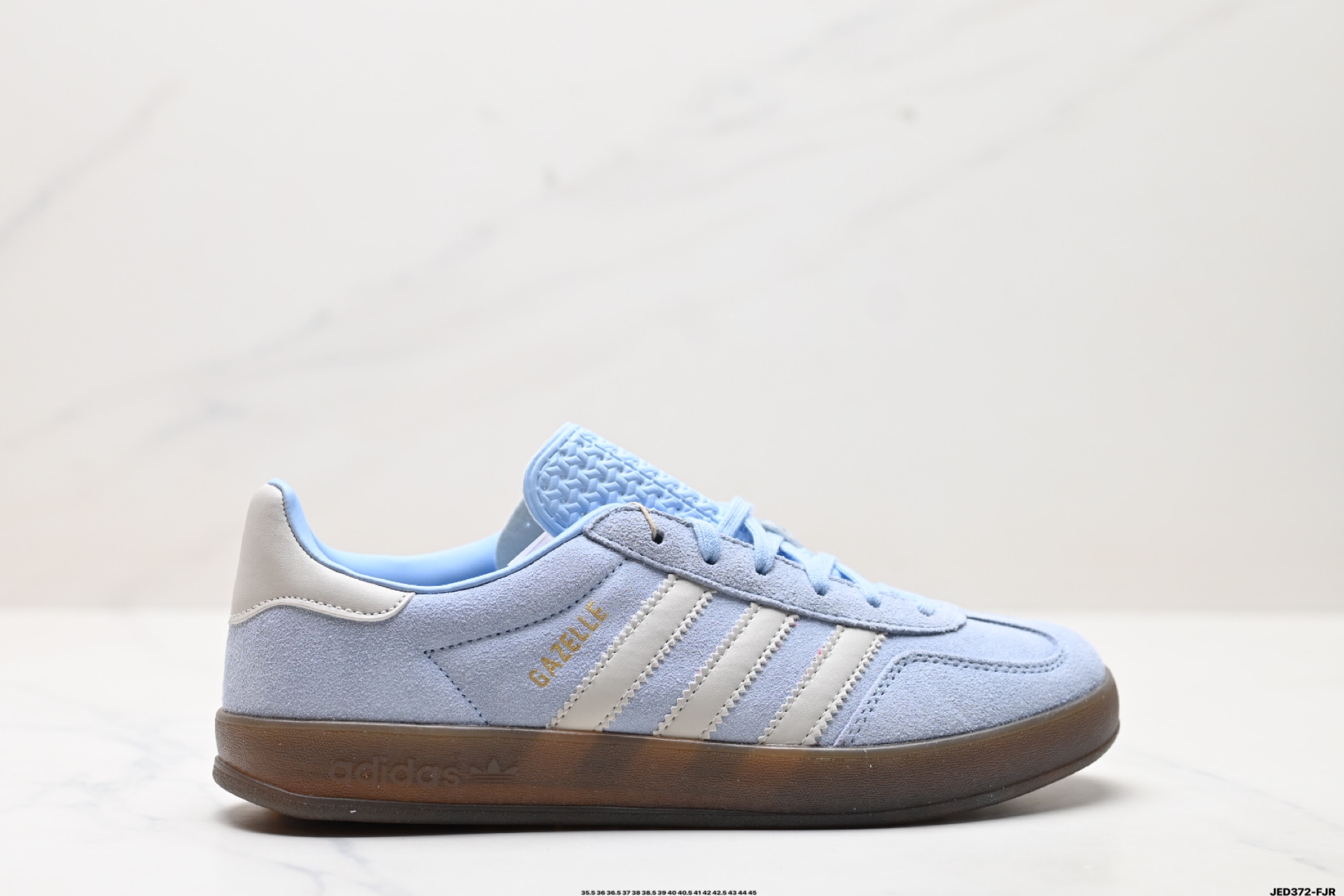 160 Adidas Originals Gazelle Indoor 三叶草休闲防滑耐磨低帮板鞋 JI2717