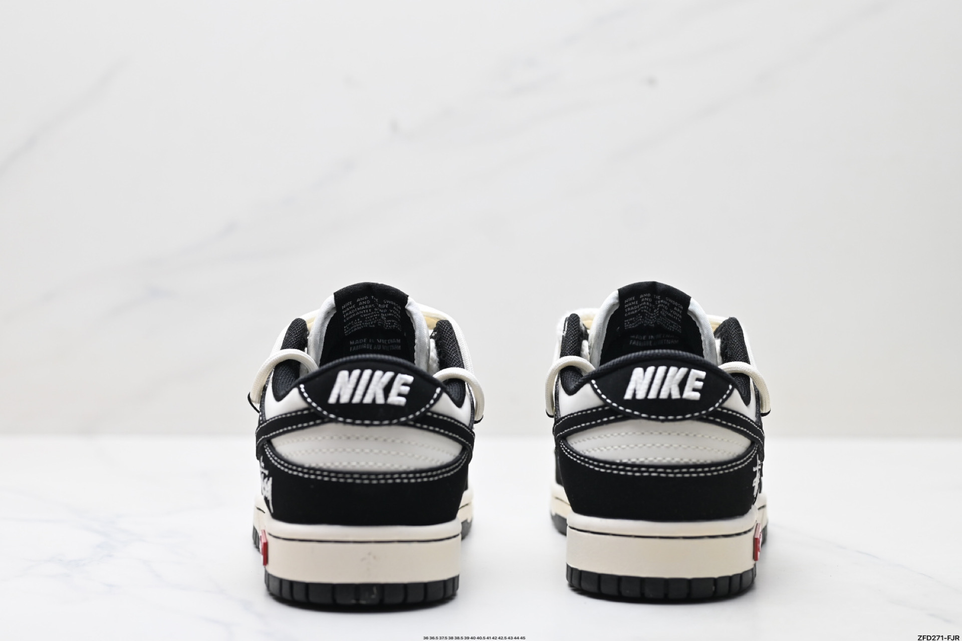 290 Nike Dunk Low Retro ‘DIY高端定制’耐克 低帮休闲运动板鞋 YX5066-278