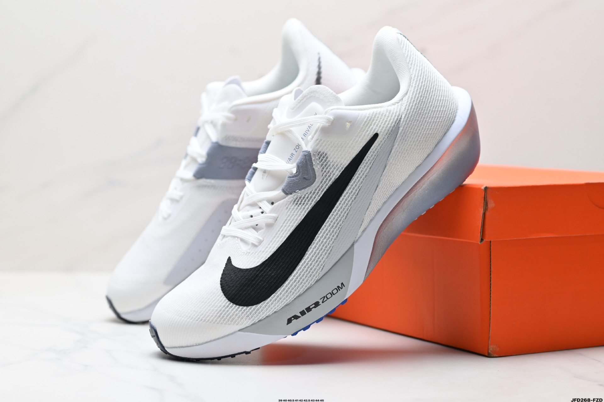 200 耐克NIKE AIR ZOOM RIVAL FLY 4超弹透气轻量跑步鞋鞋款搭载 FV6040-102