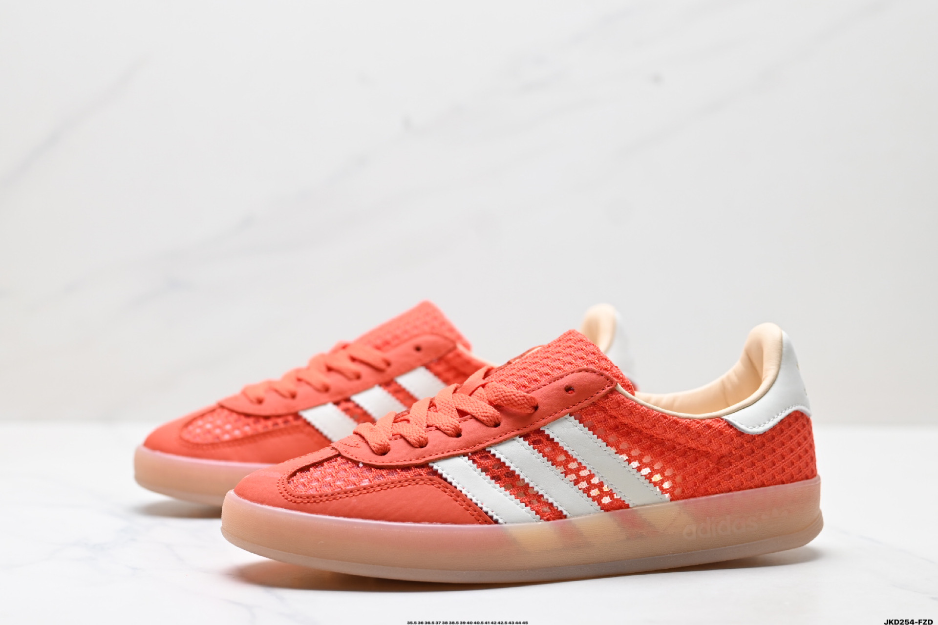 170 Adidas Originals Gazelle INdoor 三叶草休闲防滑耐磨低帮板鞋 JS0713