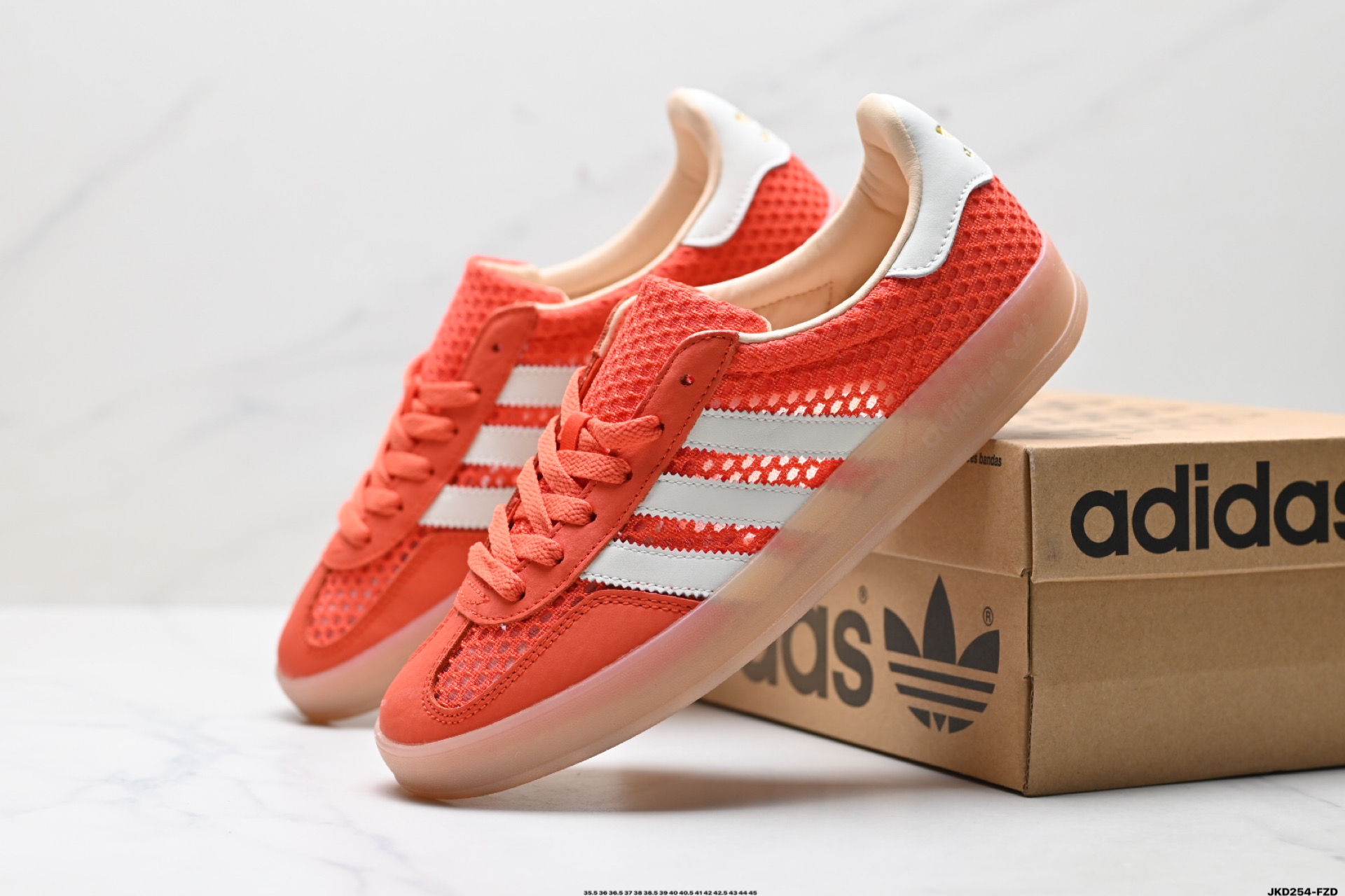 170 Adidas Originals Gazelle INdoor 三叶草休闲防滑耐磨低帮板鞋 JS0713