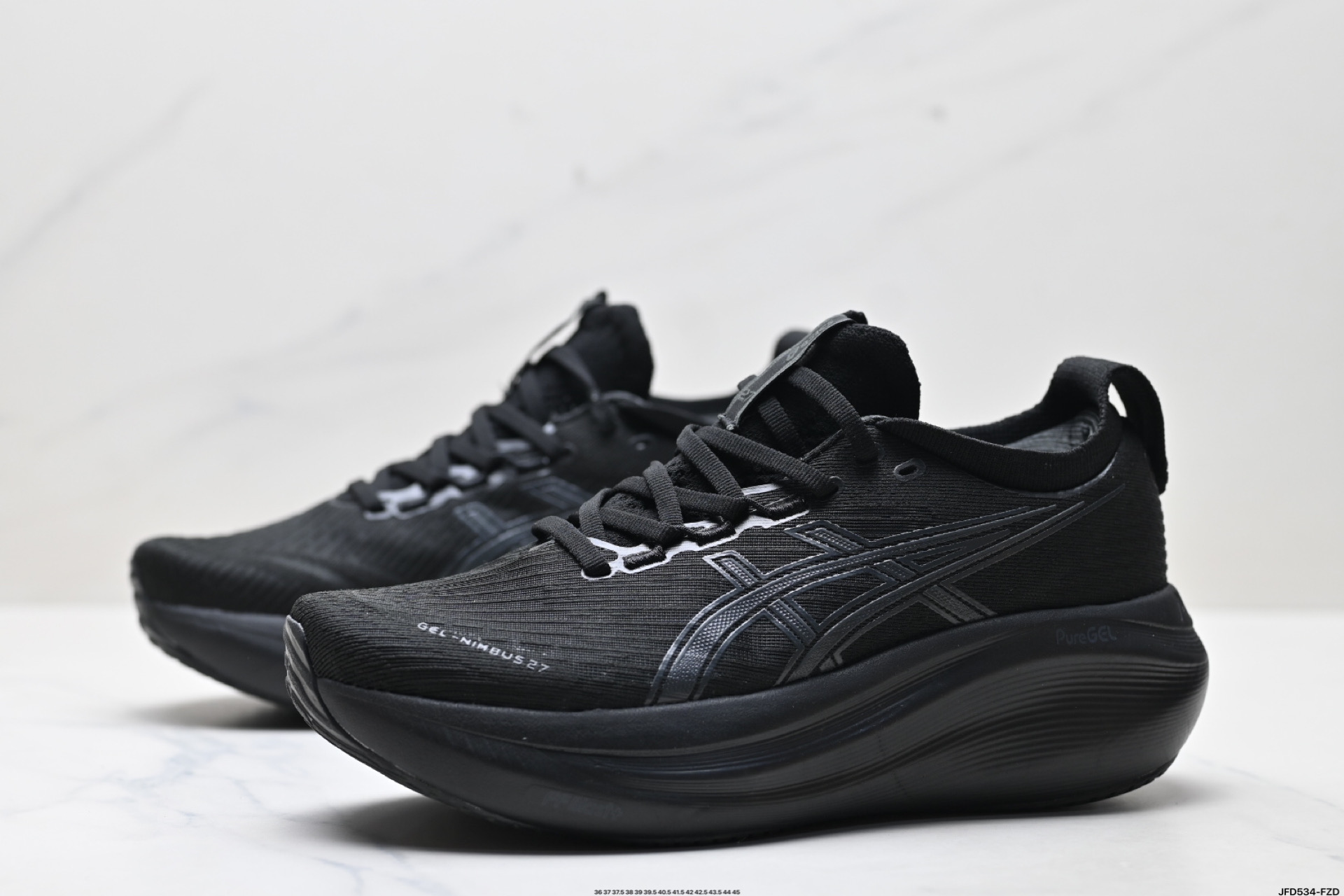 180 Asics Gel-Nimbus 27 舒适防滑耐磨低帮休闲跑步鞋 1011B956-001