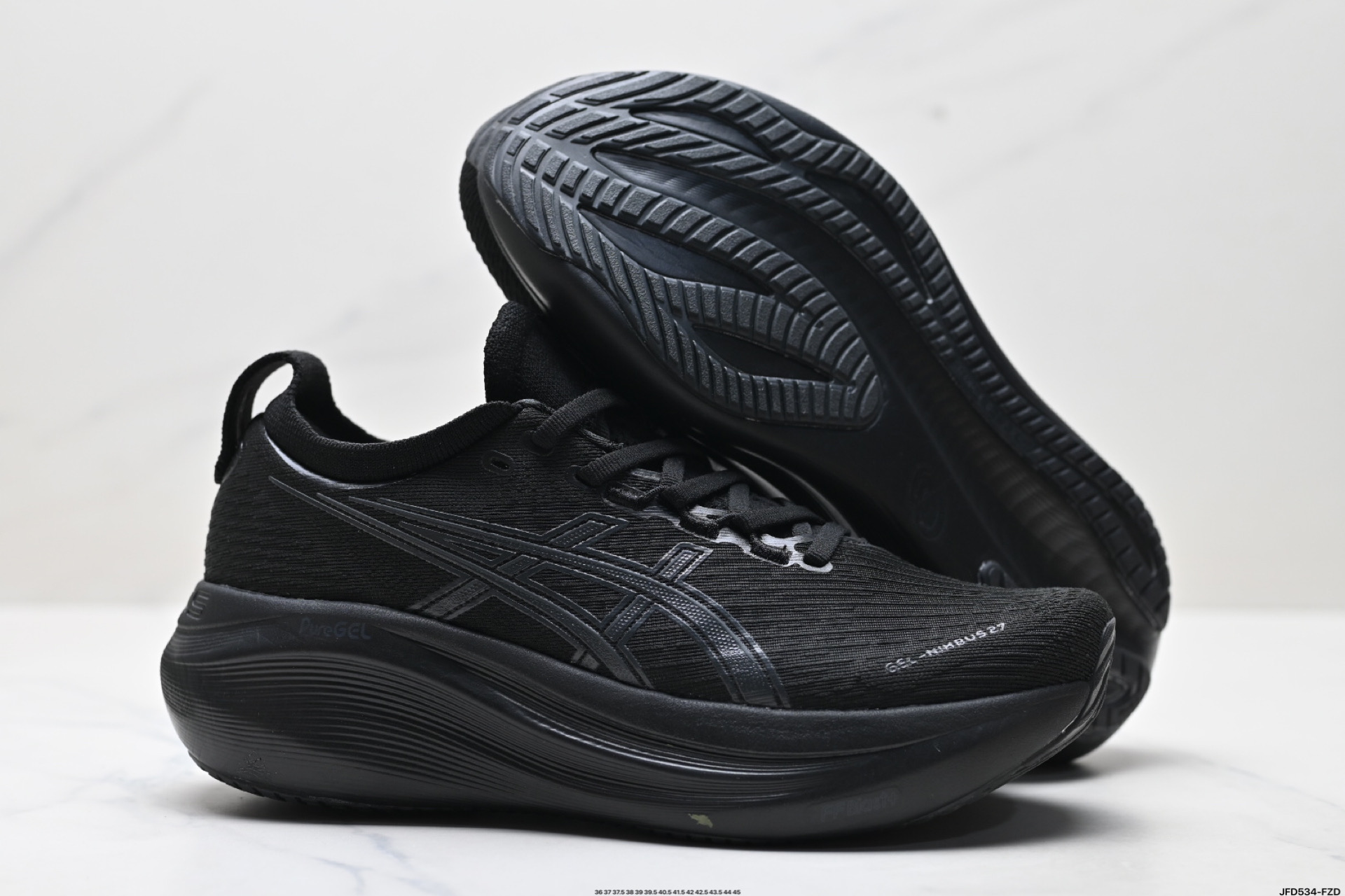 180 Asics Gel-Nimbus 27 舒适防滑耐磨低帮休闲跑步鞋 1011B956-001