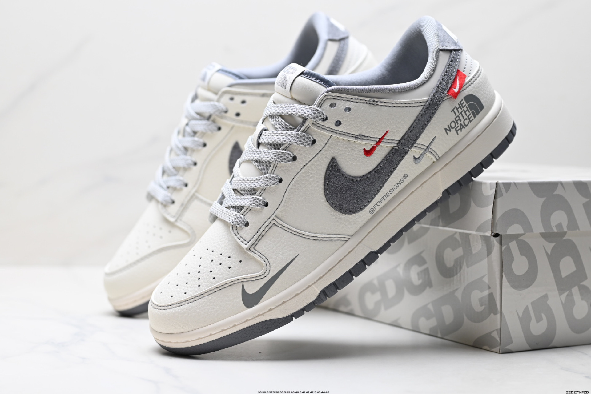 270 Nike Dunk Low Retro ‘DIY高端定制’耐克 低帮休闲运动板鞋 YX5066-340