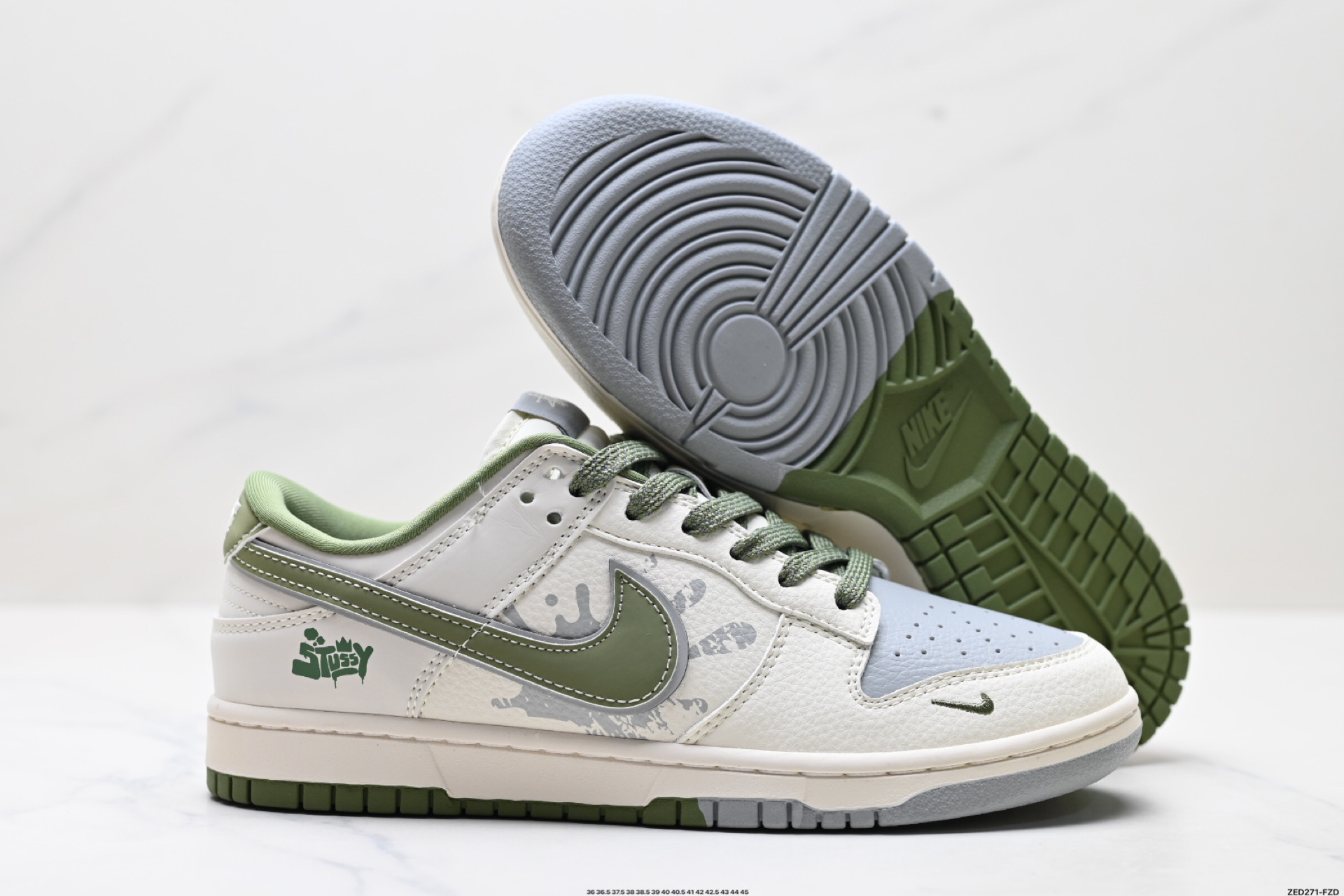 270 Nike Dunk Low Retro ‘DIY高端定制’耐克 低帮休闲运动板鞋 XS6089-594