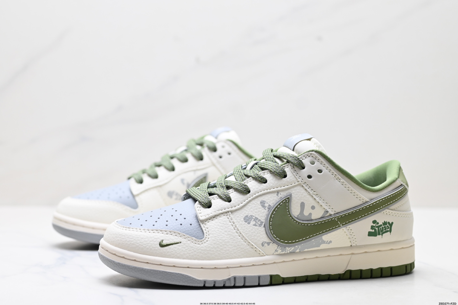 270 Nike Dunk Low Retro ‘DIY高端定制’耐克 低帮休闲运动板鞋 XS6089-594
