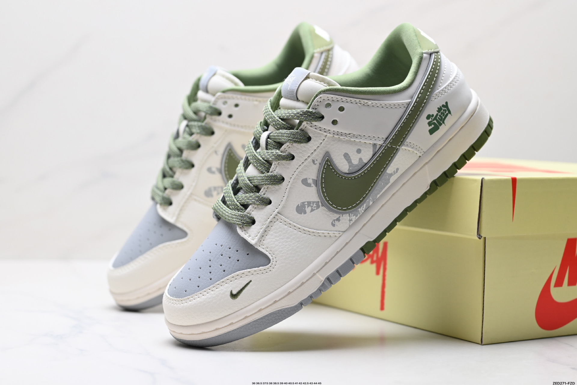 270 Nike Dunk Low Retro ‘DIY高端定制’耐克 低帮休闲运动板鞋 XS6089-594