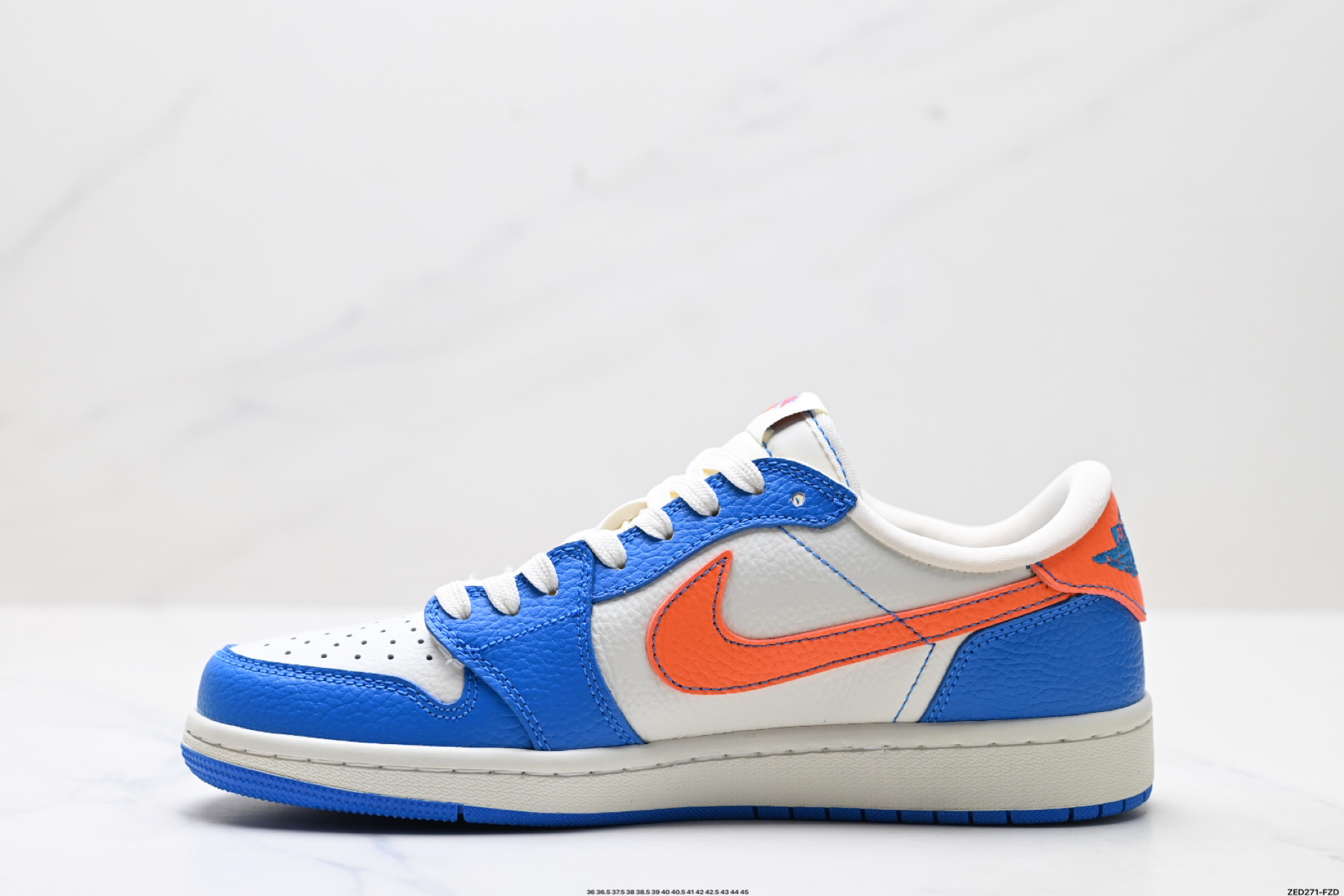 270 Nike Air Jordan 1 x Travis Scott AJ1倒勾 乔一倒钩 ‘DIY’定制 耐克 低帮文化篮球鞋 SC9207-028