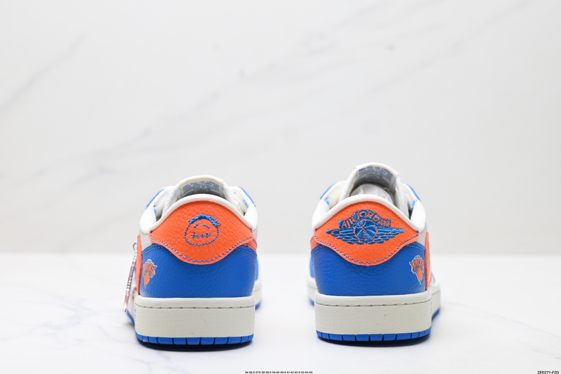 270 Nike Air Jordan 1 x Travis Scott AJ1倒勾 乔一倒钩 ‘DIY’定制 耐克 低帮文化篮球鞋 SC9207-028