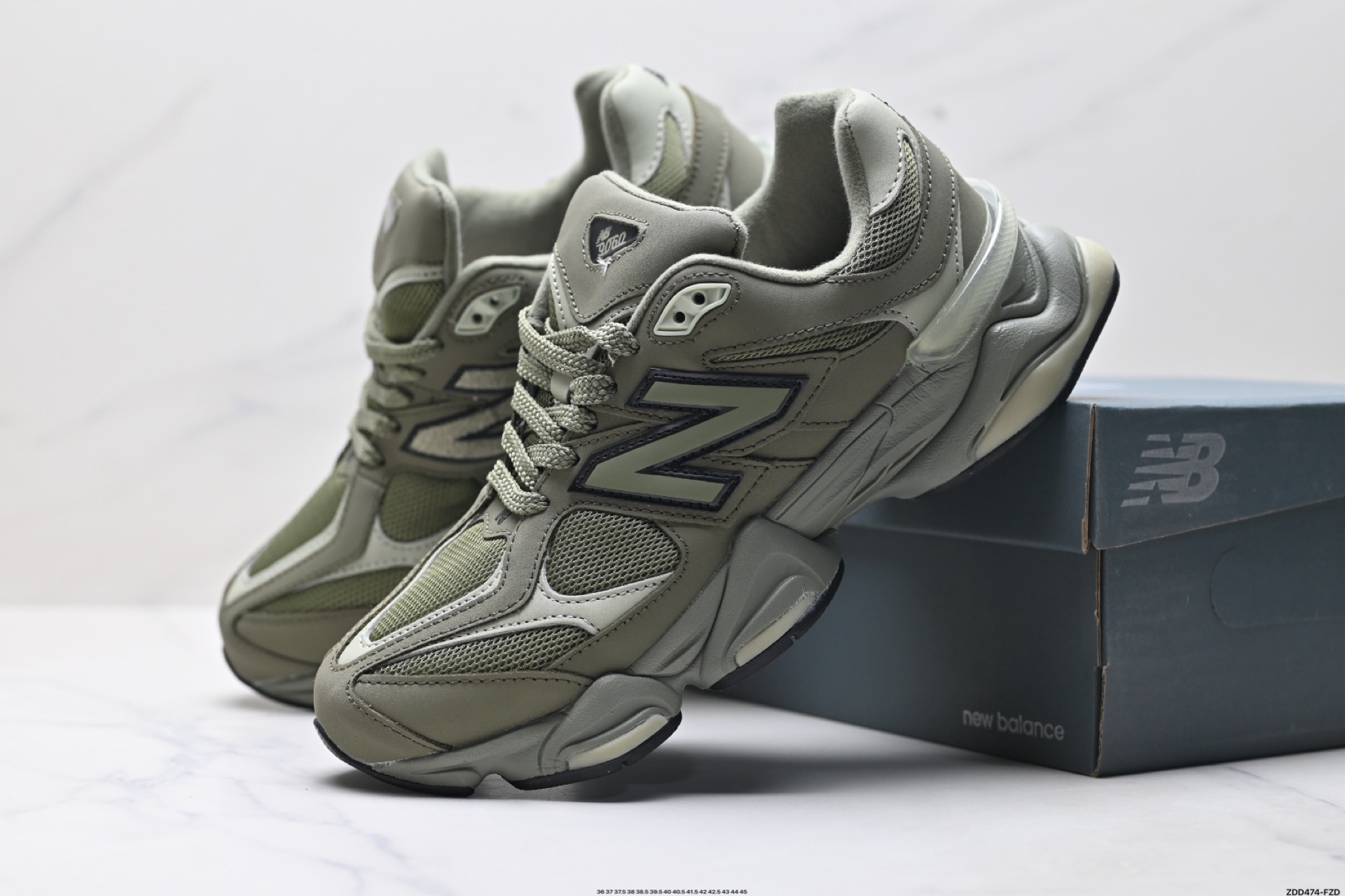 240 New Balance 9060系列 新百伦 复古休闲运动慢跑鞋 U9060ZGD