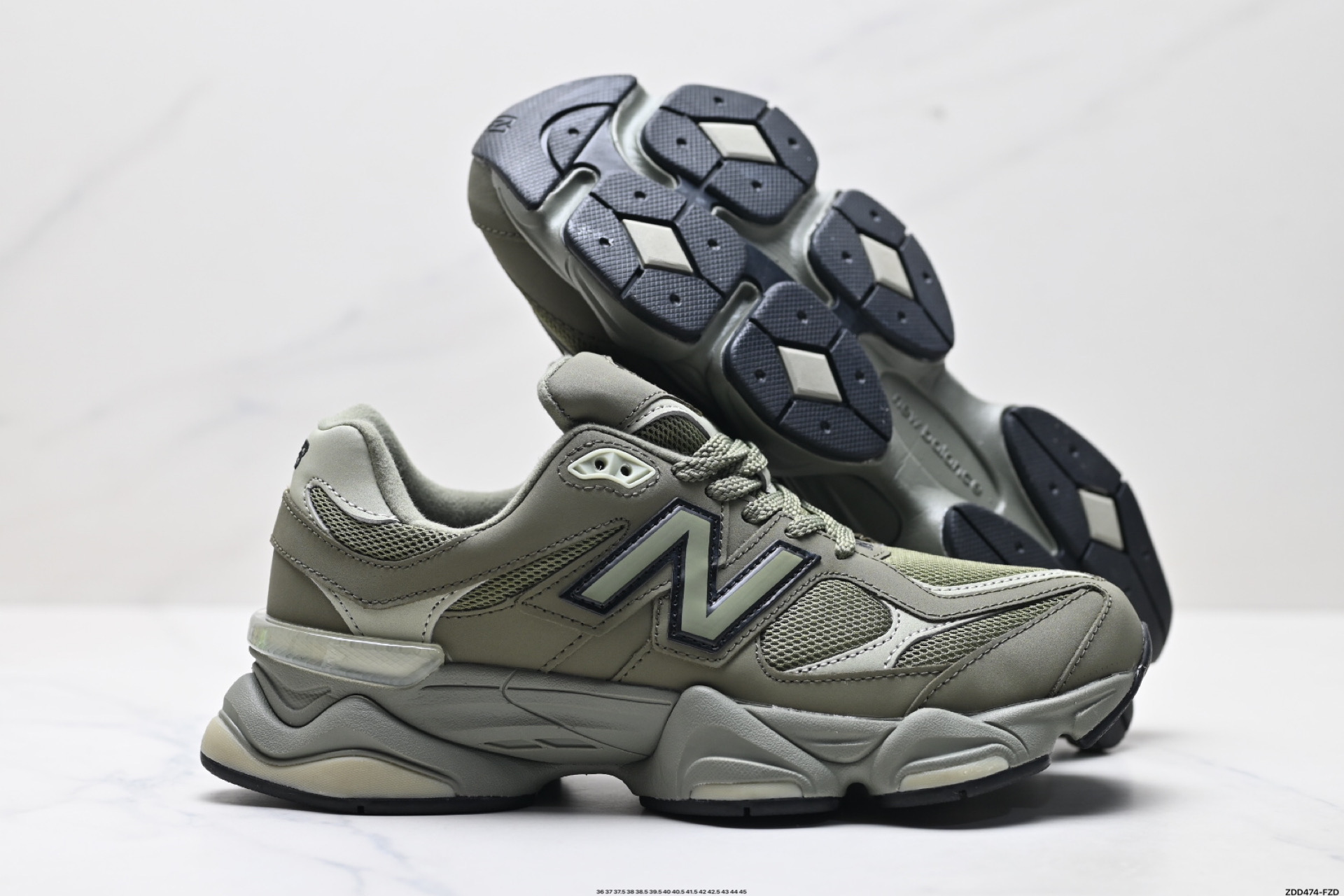 240 New Balance 9060系列 新百伦 复古休闲运动慢跑鞋 U9060ZGD