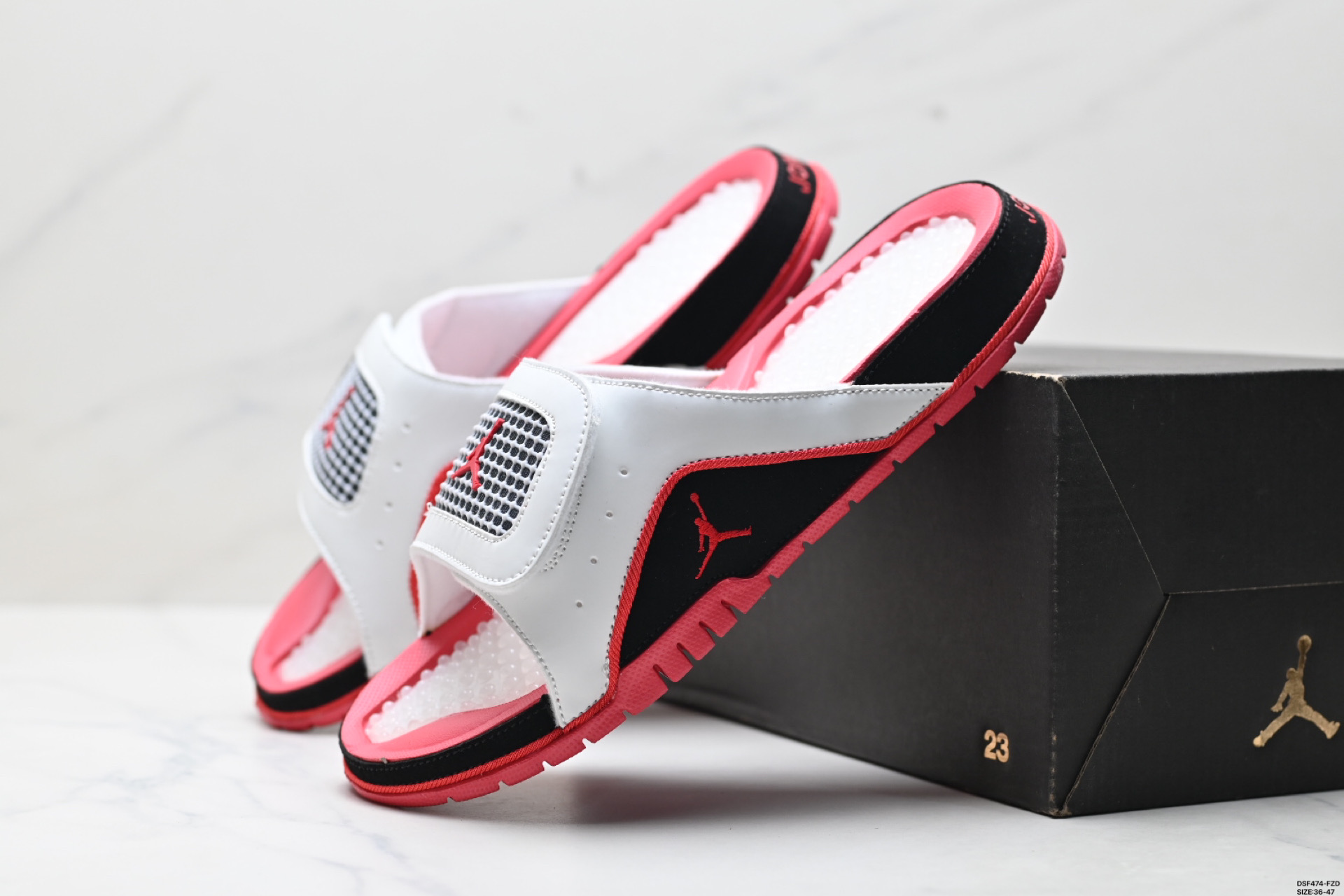 105 NIKE AIR JORDAN HYDRO XII RETRO 耐克 魔术贴运动拖鞋 532225-141
