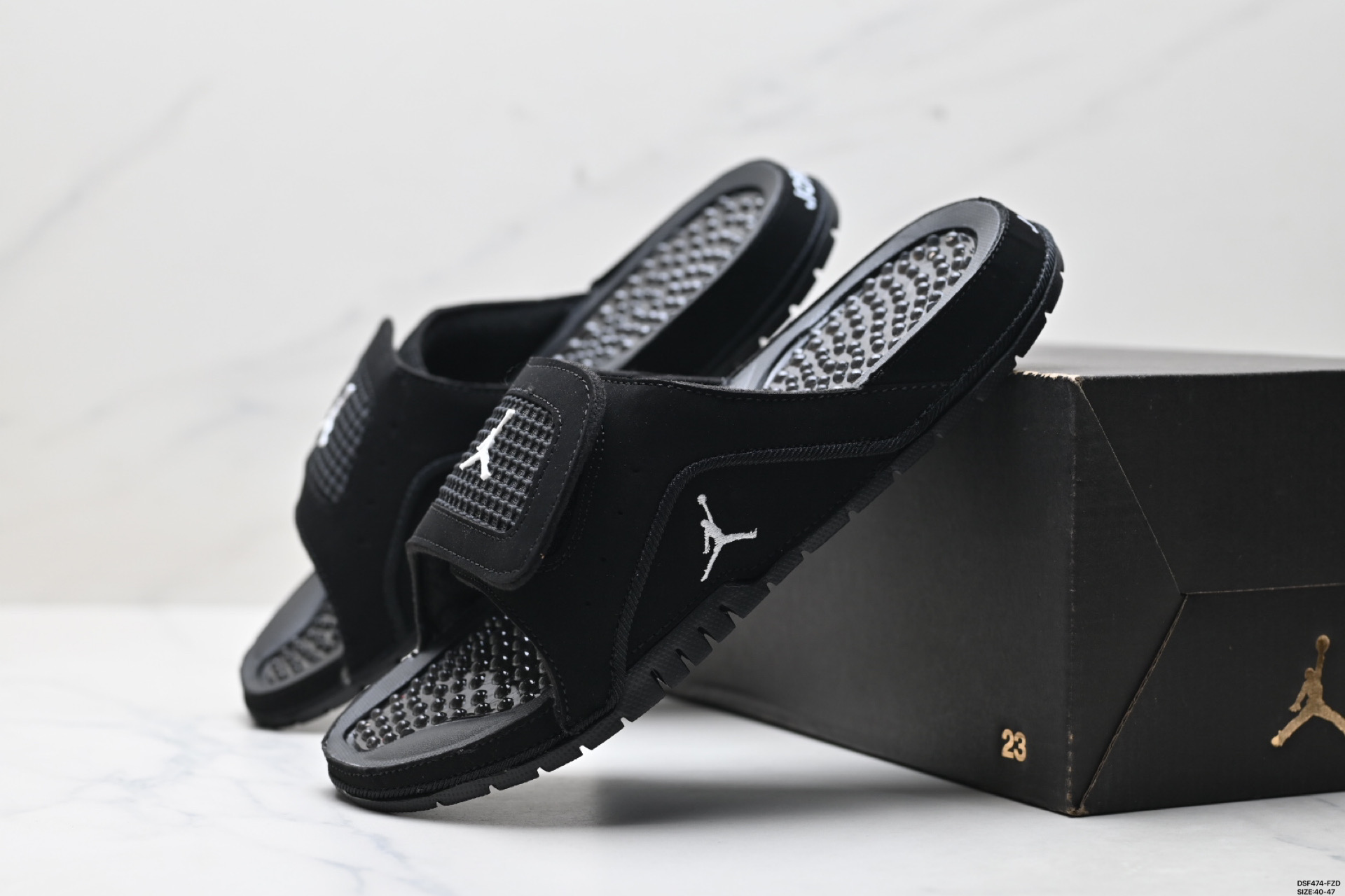 105 NIKE AIR JORDAN HYDRO XII RETRO 耐克 魔术贴运动拖鞋 532225-141